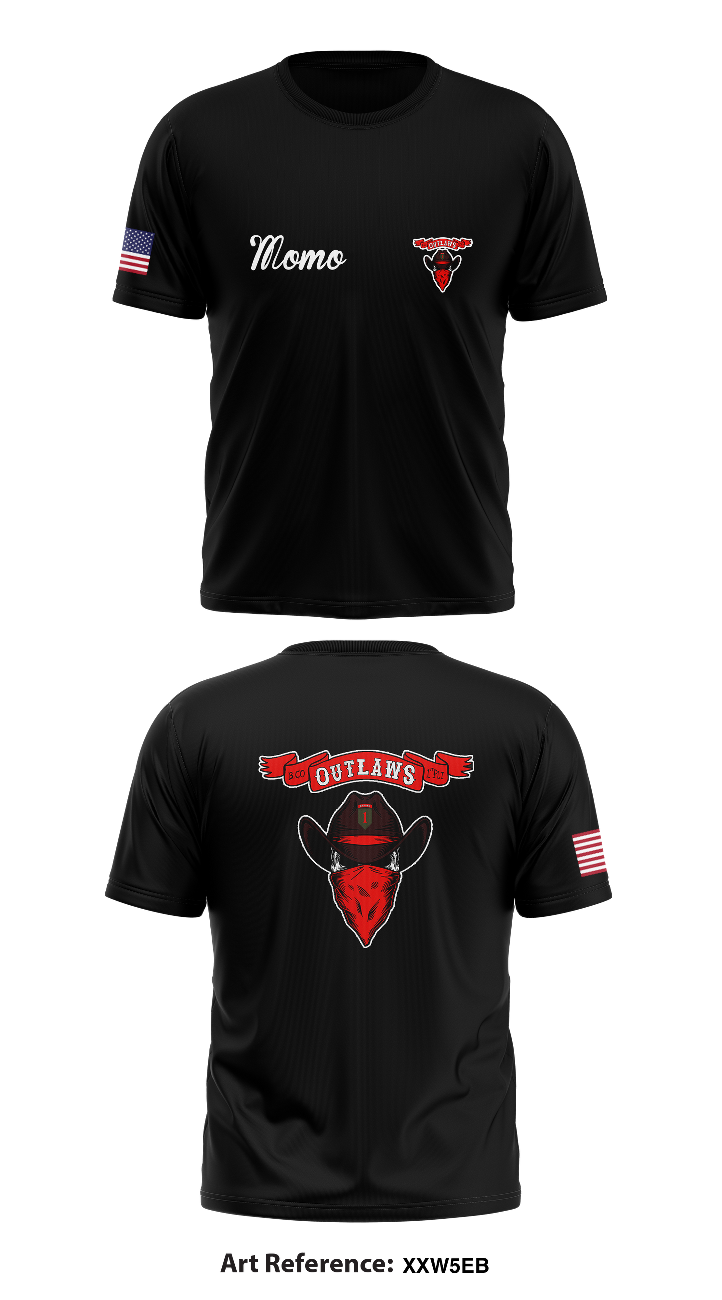 Outlaws Core Men's SS Performance Tee - xXw5eB