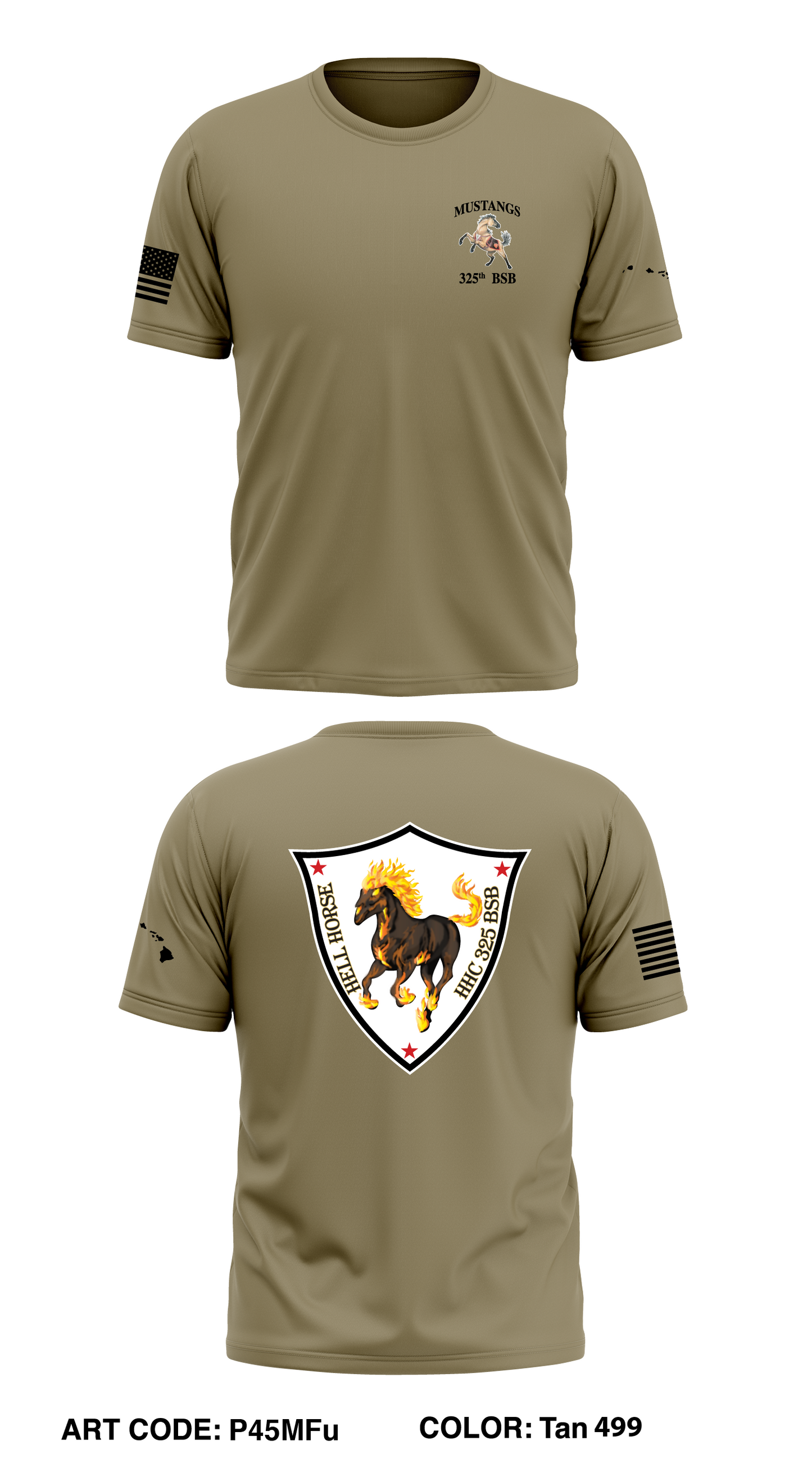 325 BSB Core Men's SS Performance Tee - P45MFu