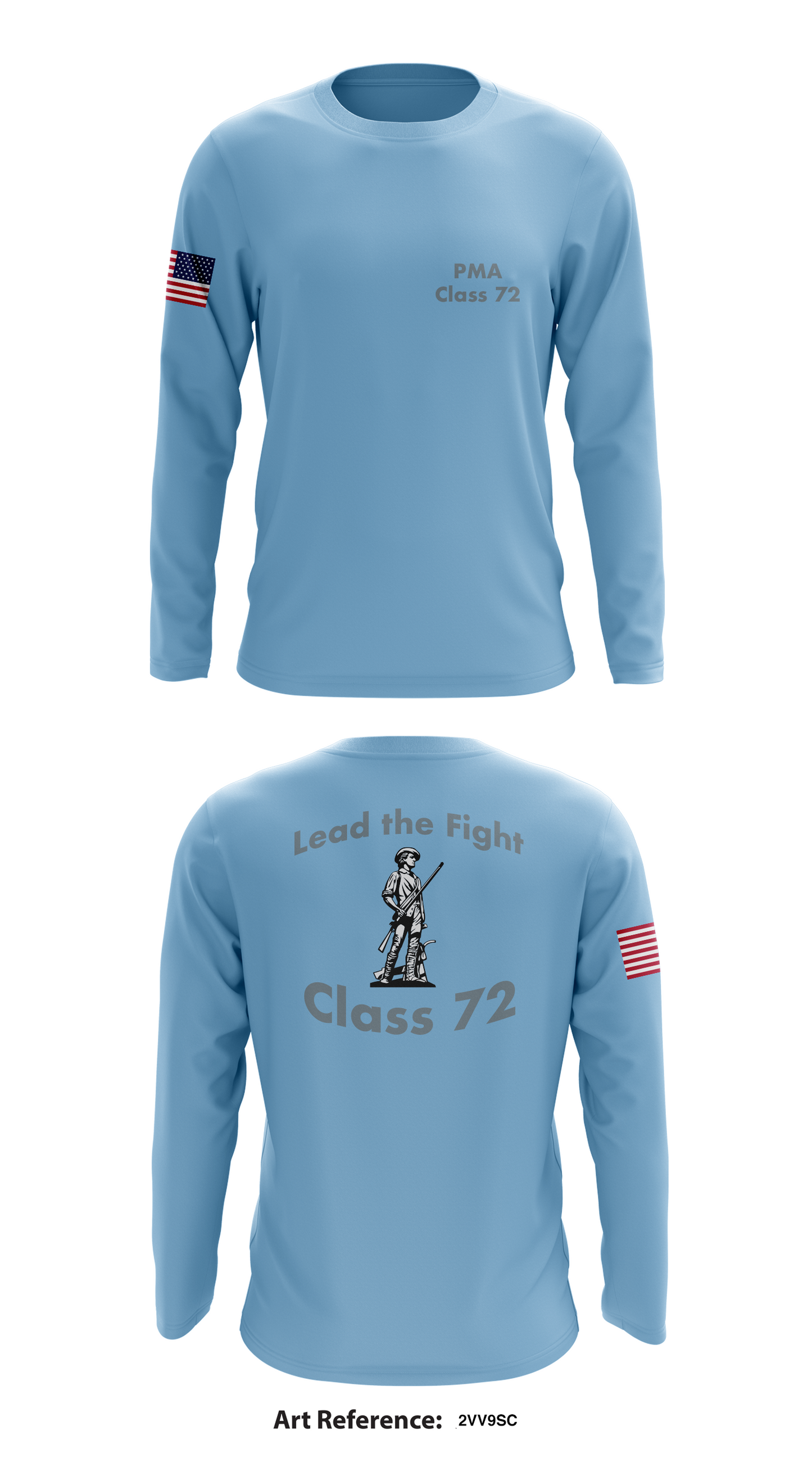 PMA Class 72 Store 1 Core Men's LS Performance Tee - 2VV9sC