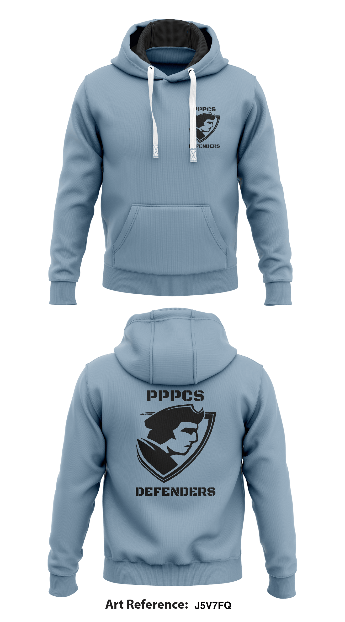 PPPCS Defenders Store 1 Core Men's Hooded Performance Sweatshirt - J5v7fQ