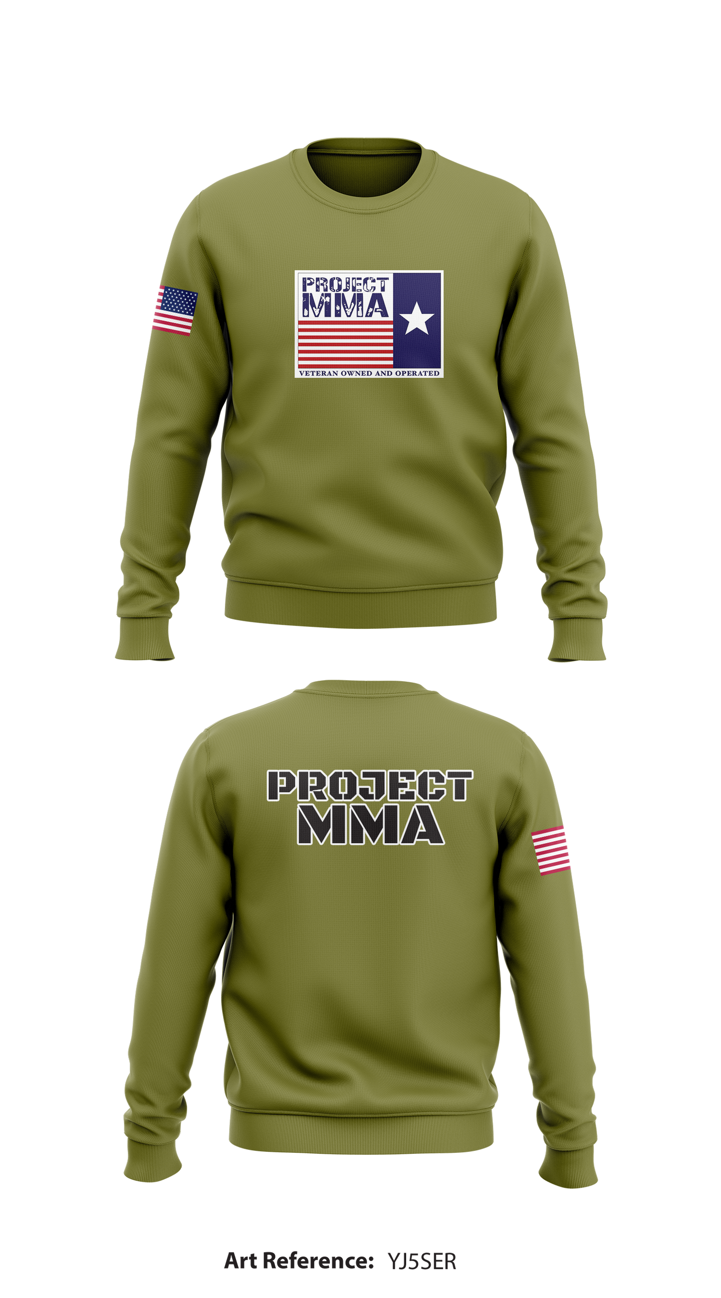 PROJECT MMA Store 1 Core Men's Crewneck Performance Sweatshirt - SrNwz7