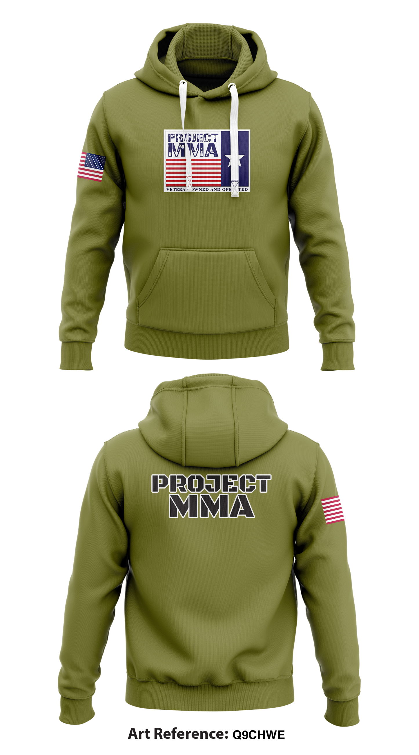 PROJECT MMA Store 1 Core Men's Hooded Performance Sweatshirt - Q9ChWe