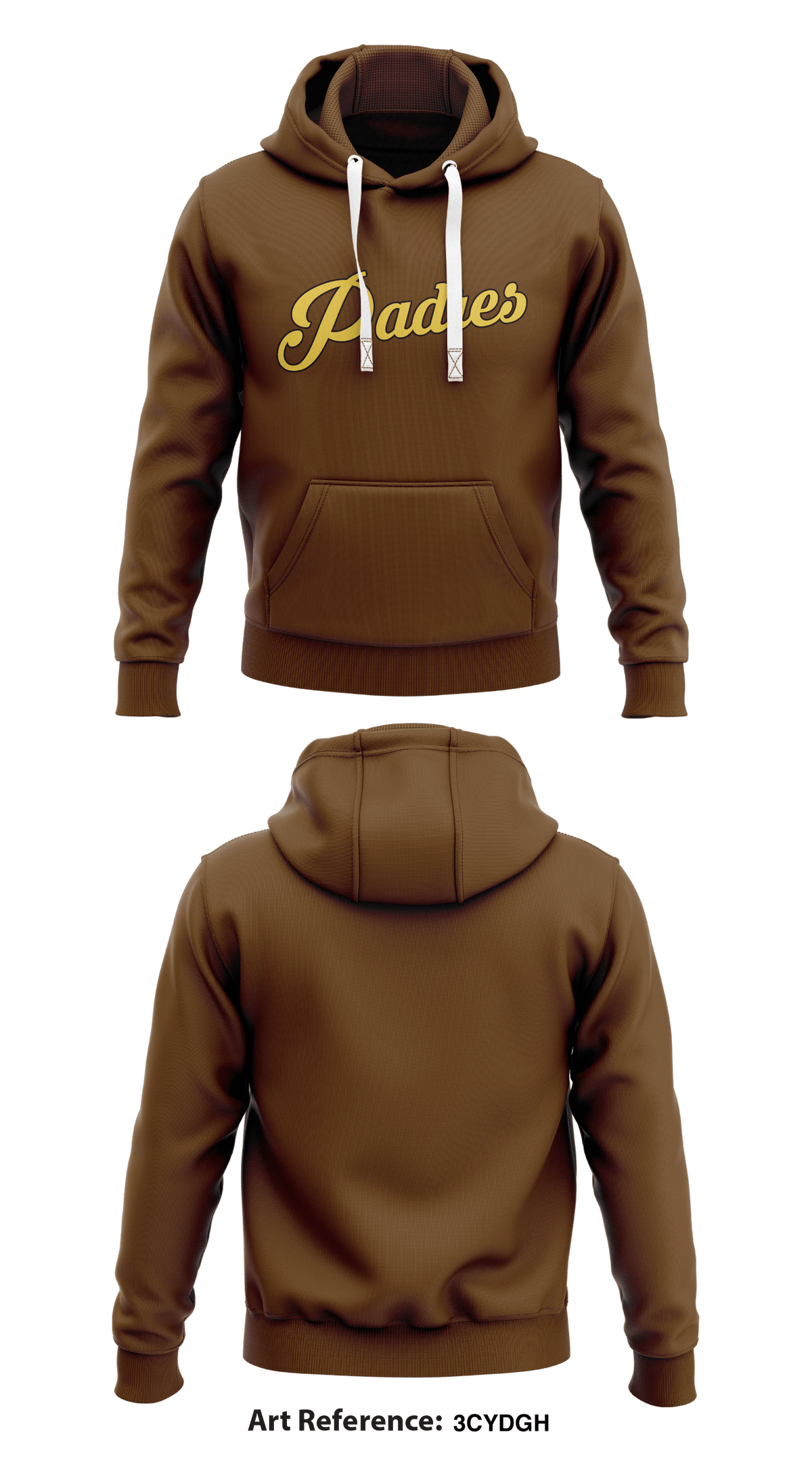 Padres Store 2 Core Men's Hooded Performance Sweatshirt - 3CYdgH