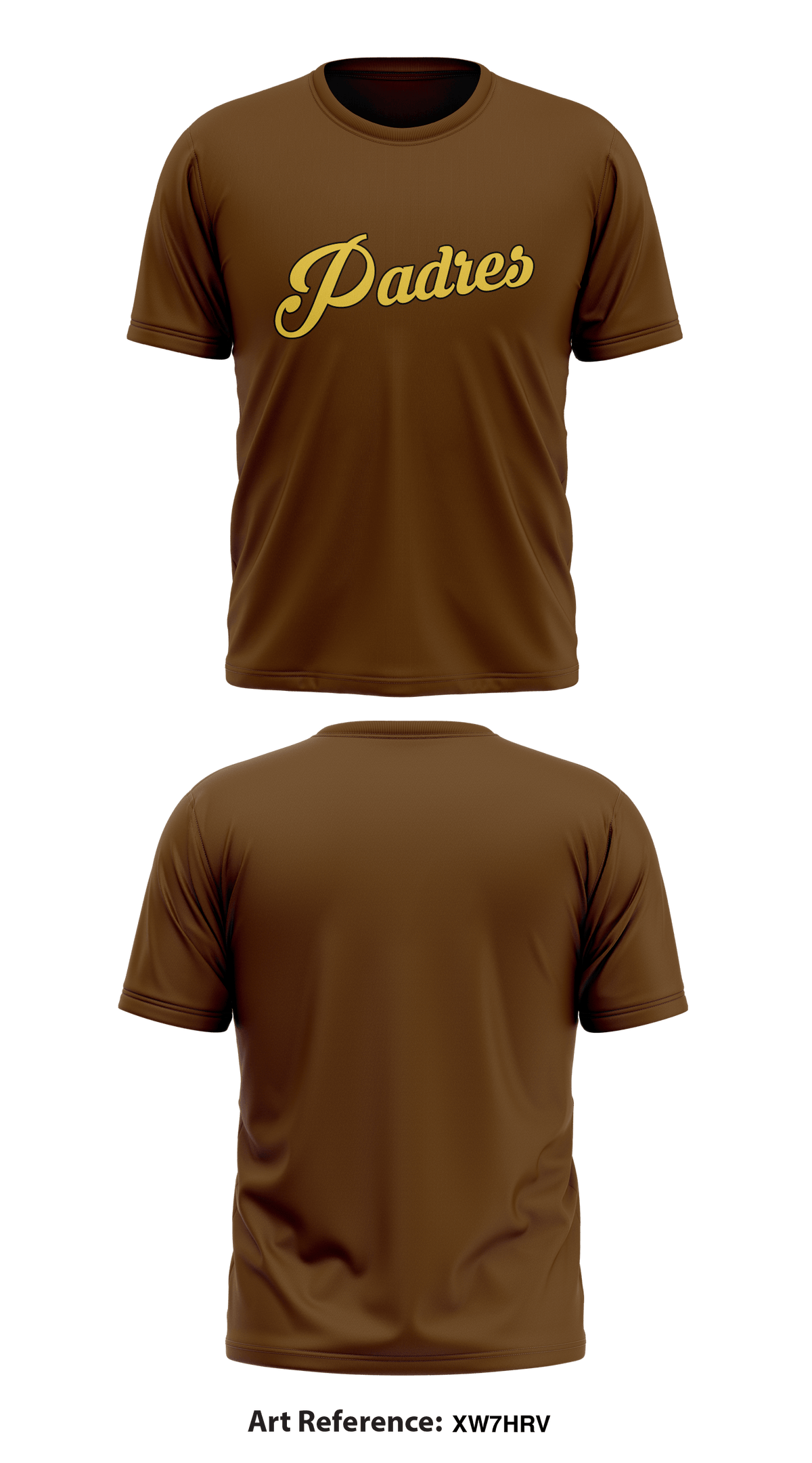 Padres Store 2 Core Men's SS Performance Tee - Xw7hrV