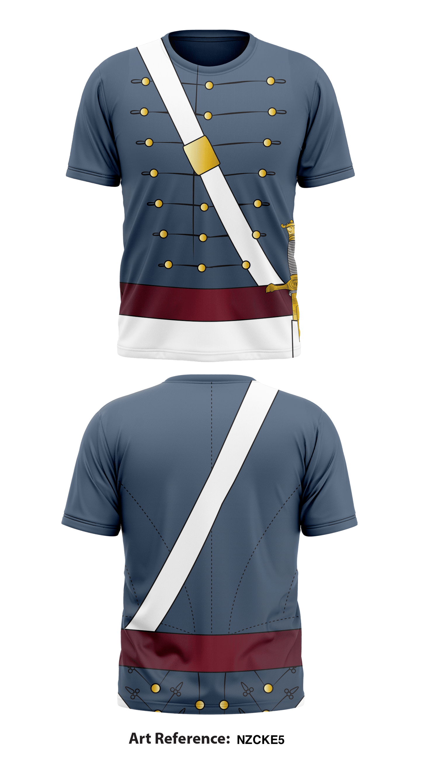 Full Dress - Limited Edition Core Men's SS Performance Tee - URKRNX
