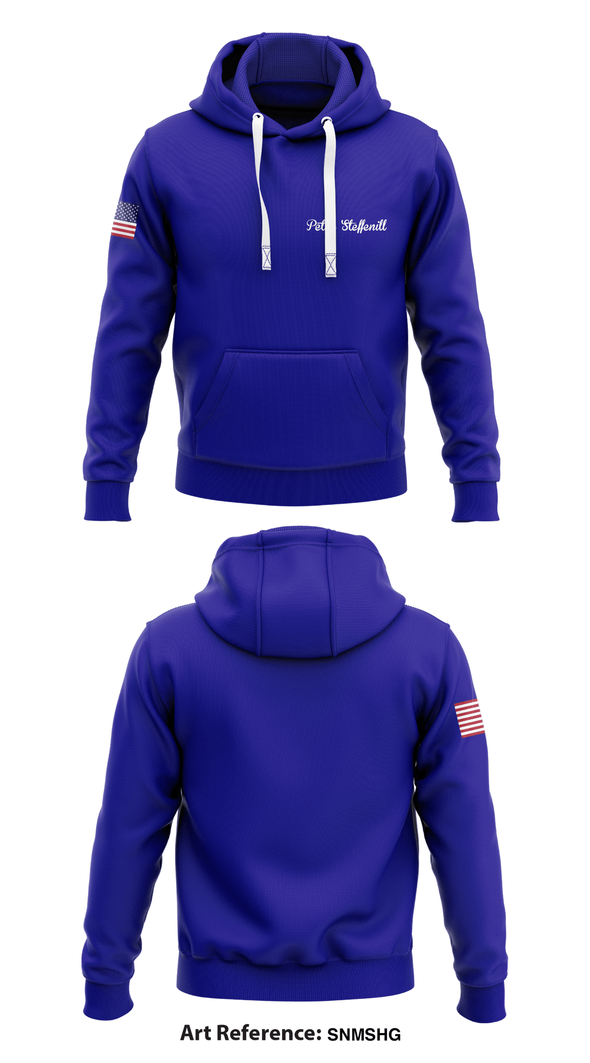 Peter Steffanilla Store 1 Core Men's Hooded Performance Sweatshirt - SnMSHG