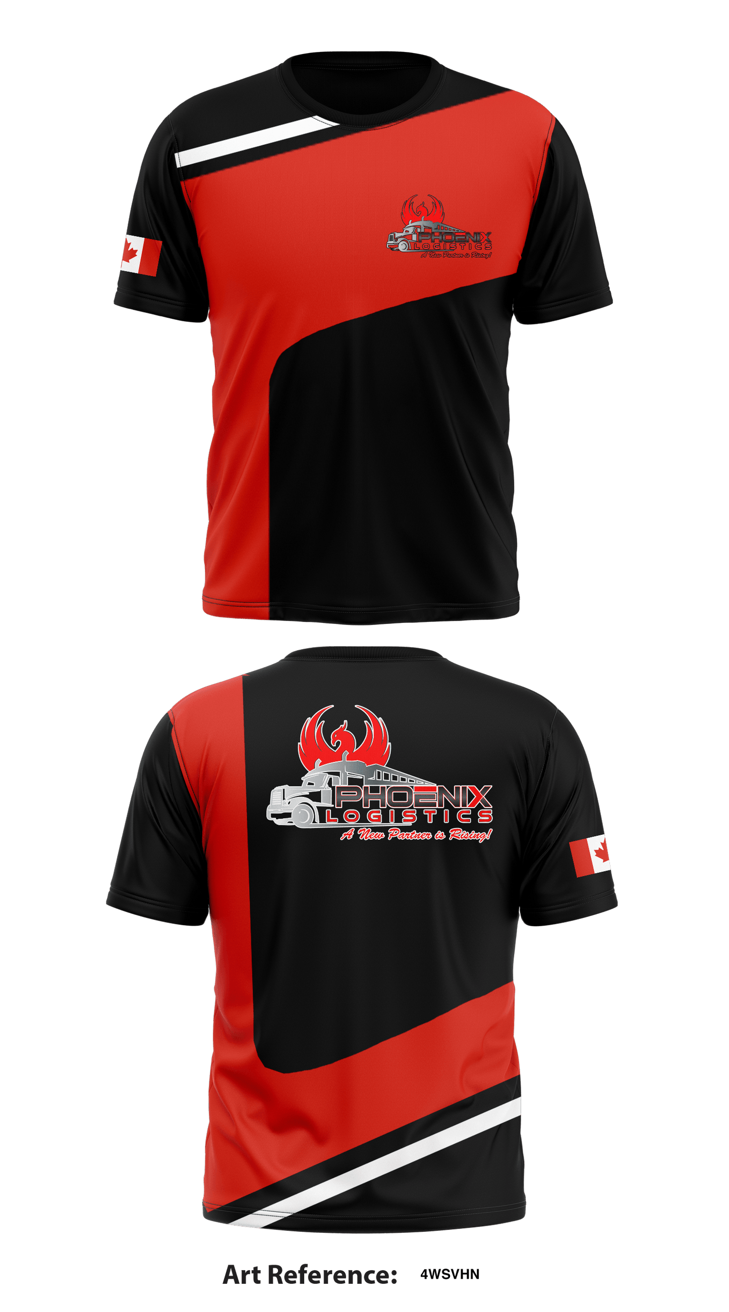 Phoenix logistics Store 1 Men's Core Men's SS Performance Tee - 4WSVHN