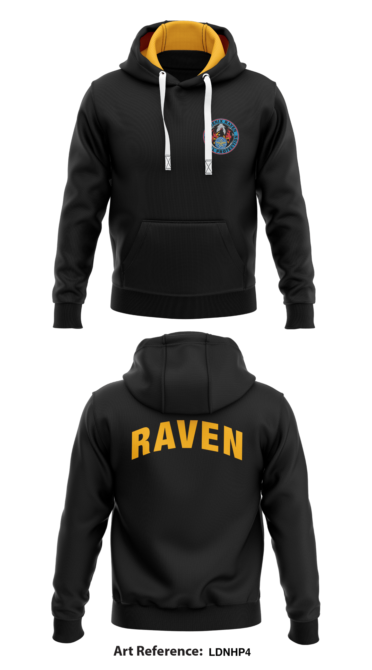 Phoenix Raven Store 1 Core Men's Hooded Performance Sweatshirt - LDNHP4