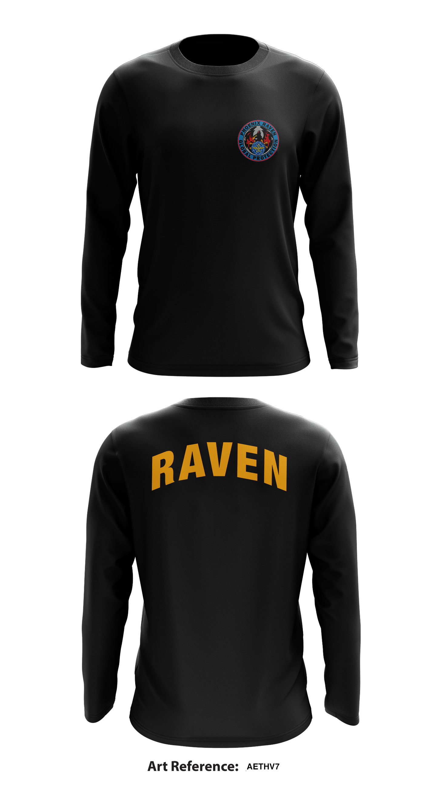 Phoenix Raven Store 1 Core Men's LS Performance Tee - AETHv7