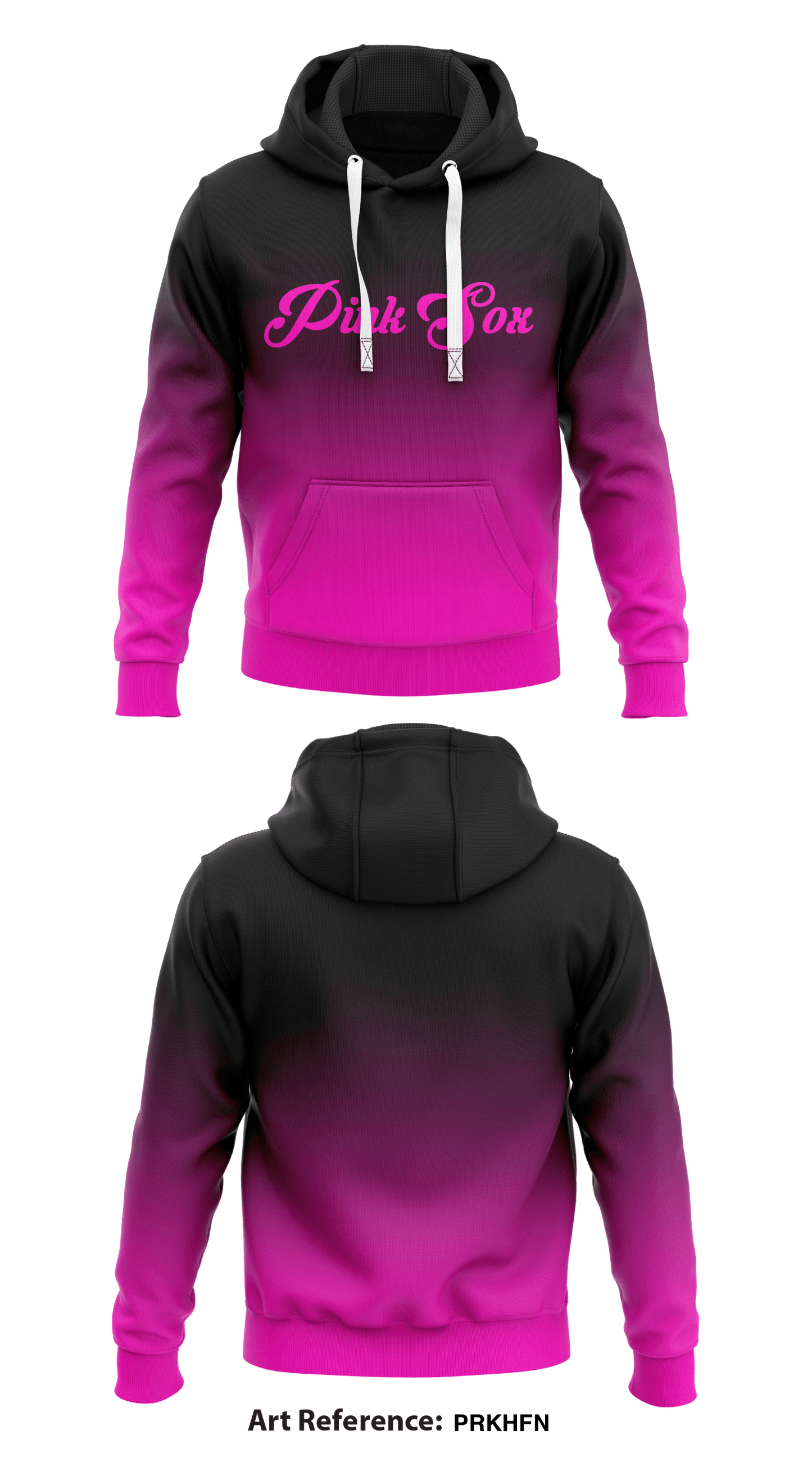 Pink Sox Store 1 Core Men's Hooded Performance Sweatshirt - PRkhFN