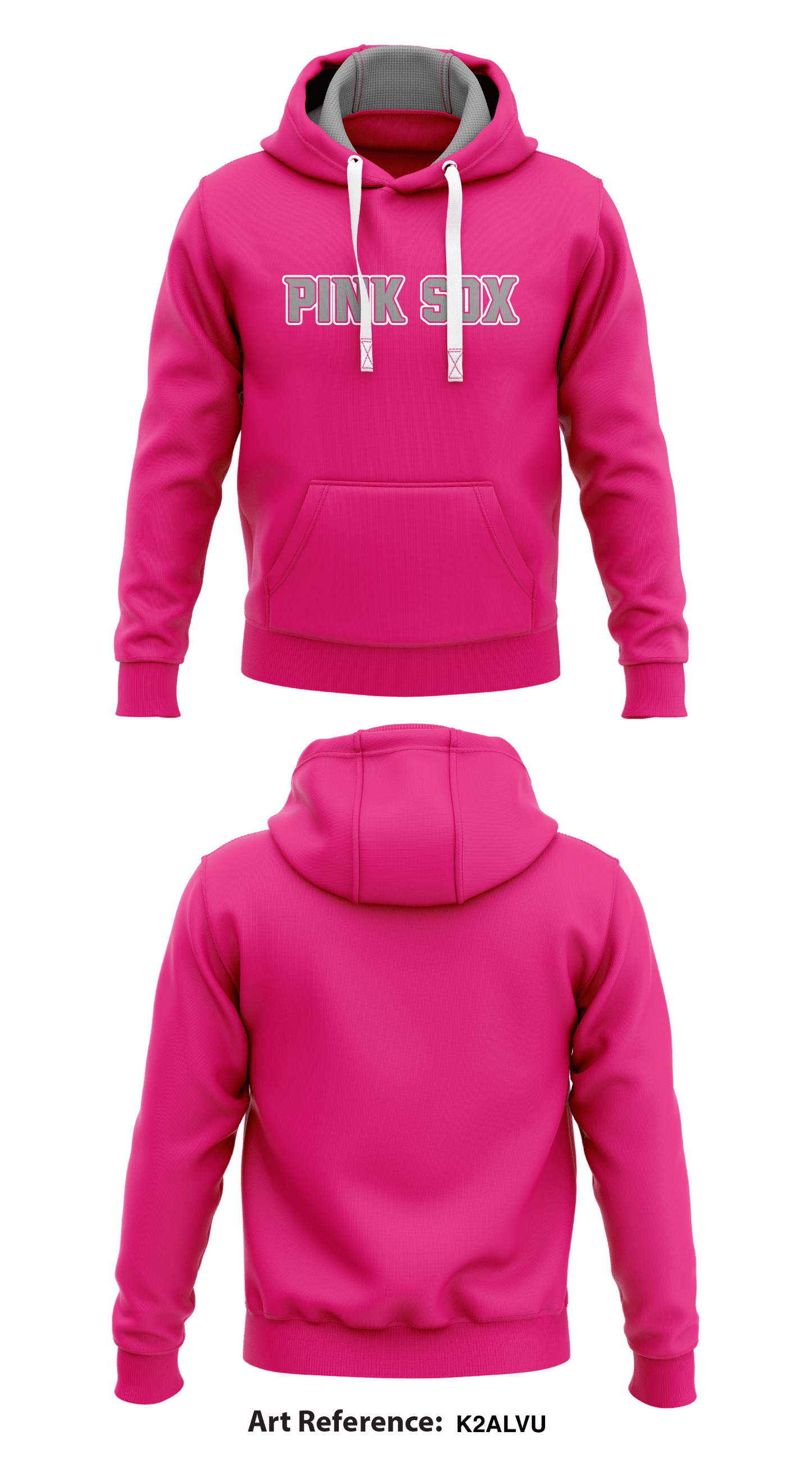 Pink Sox Store 2 Core Men's Hooded Performance Sweatshirt - k2ALVU