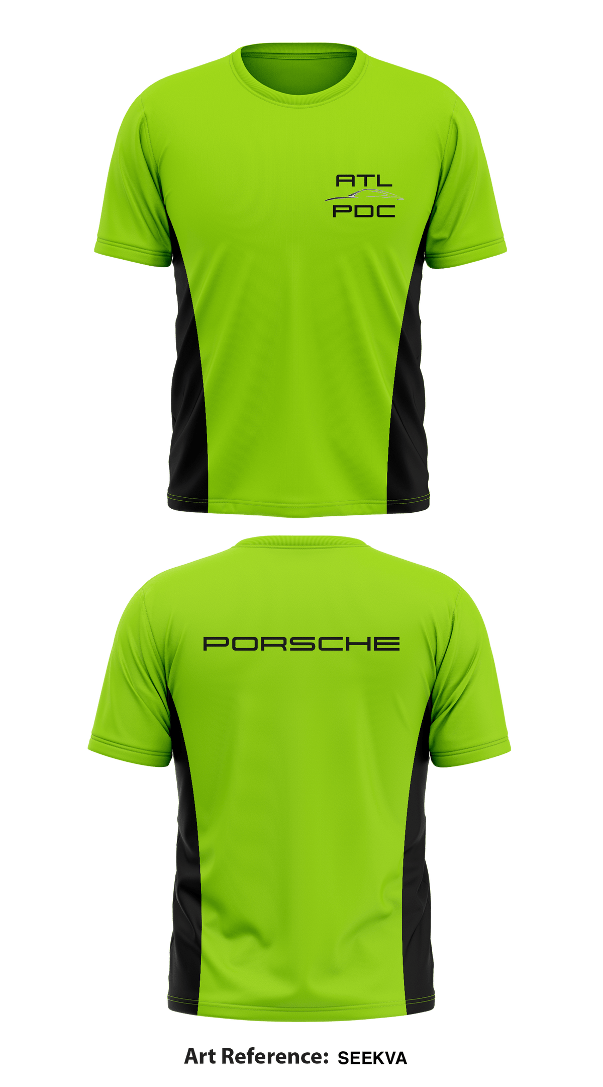 Porsche Logistics Store 1 Core Men's SS Performance Tee - SEekvA