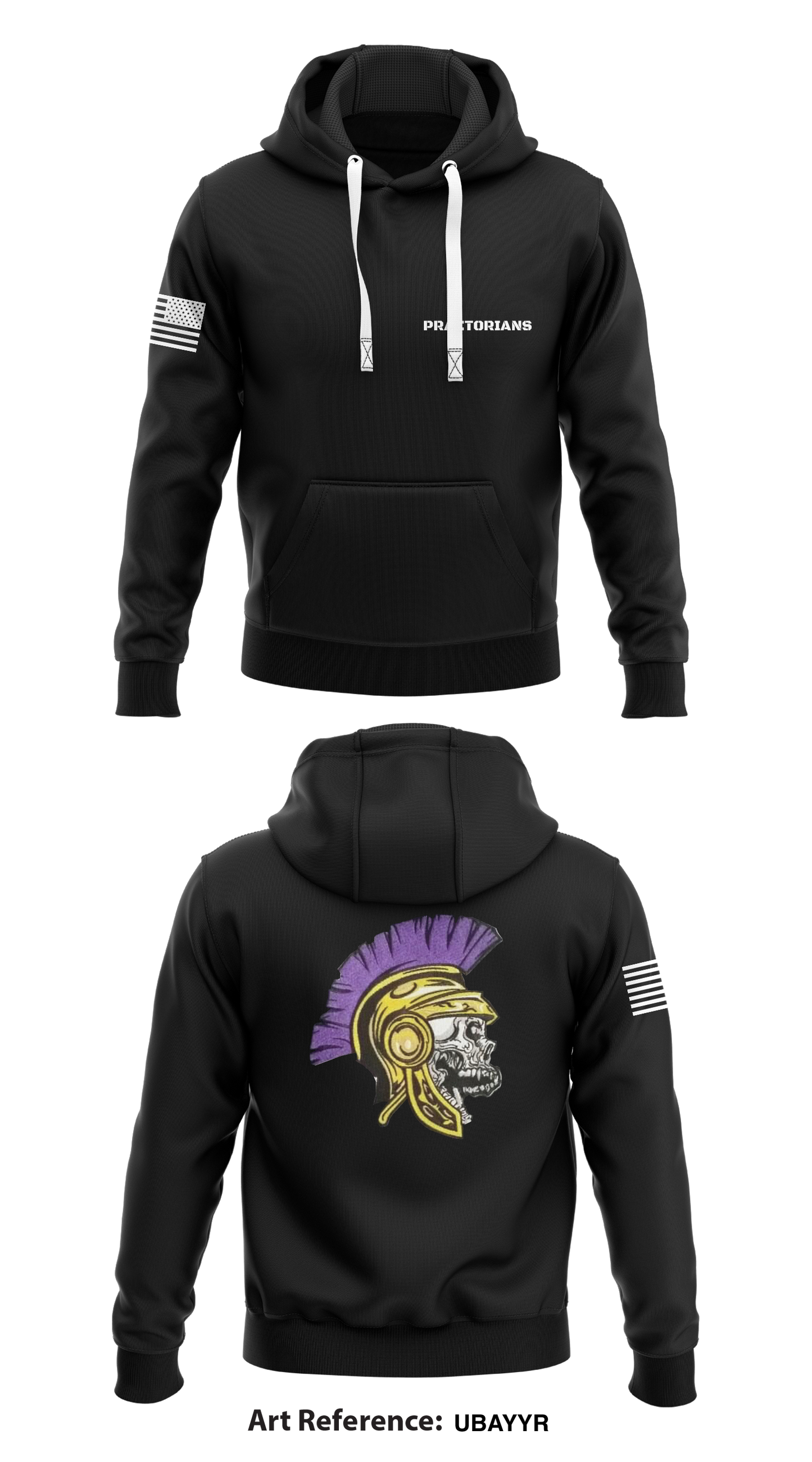 Praetorians Store 1 Core Men's Hooded Performance Sweatshirt - UbAYYr