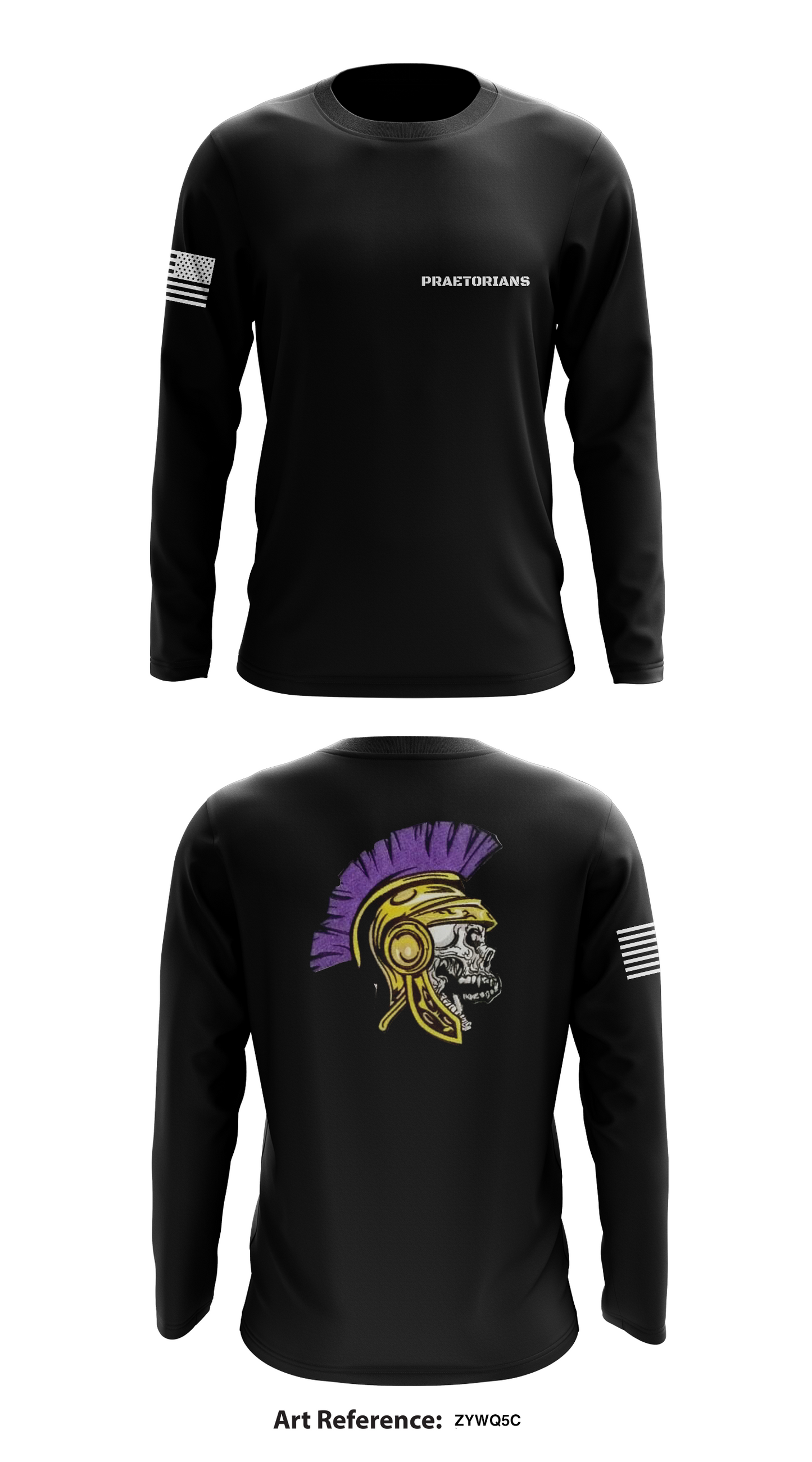 Praetorians Store 1 Core Men's LS Performance Tee - ZyWQ5C