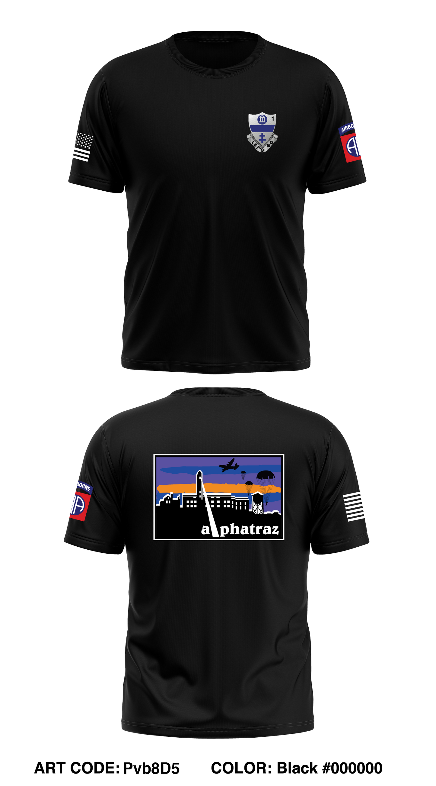 A CO, 1st BN, 325th AIR Core Men's SS Performance Tee - Pvb8D5