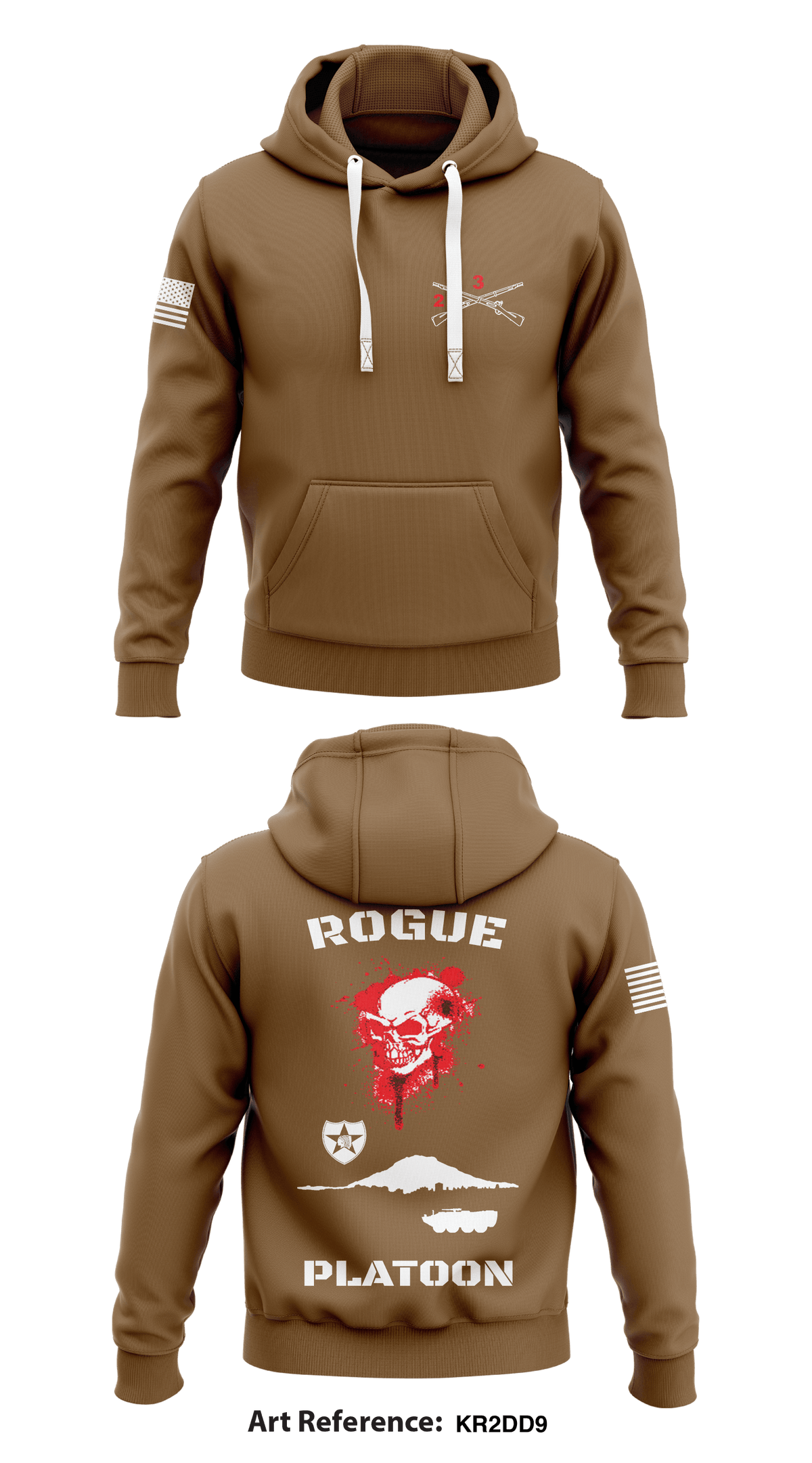 Rogue Platoon Store 1 Core Men's Hooded Performance Sweatshirt - kR2DD9