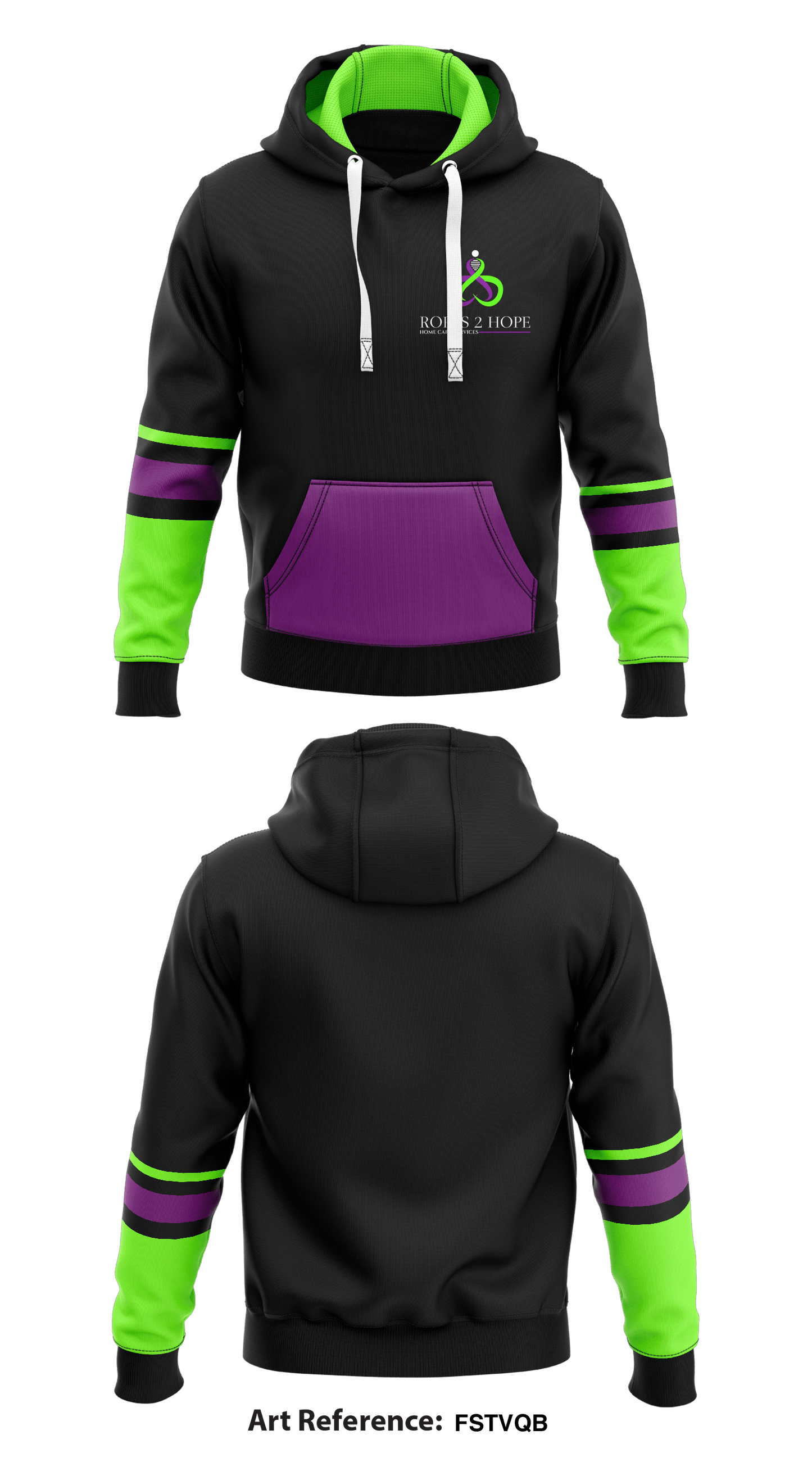 ROPES 2 HOPE Store 1 Core Men's Hooded Performance Sweatshirt - FstvqB