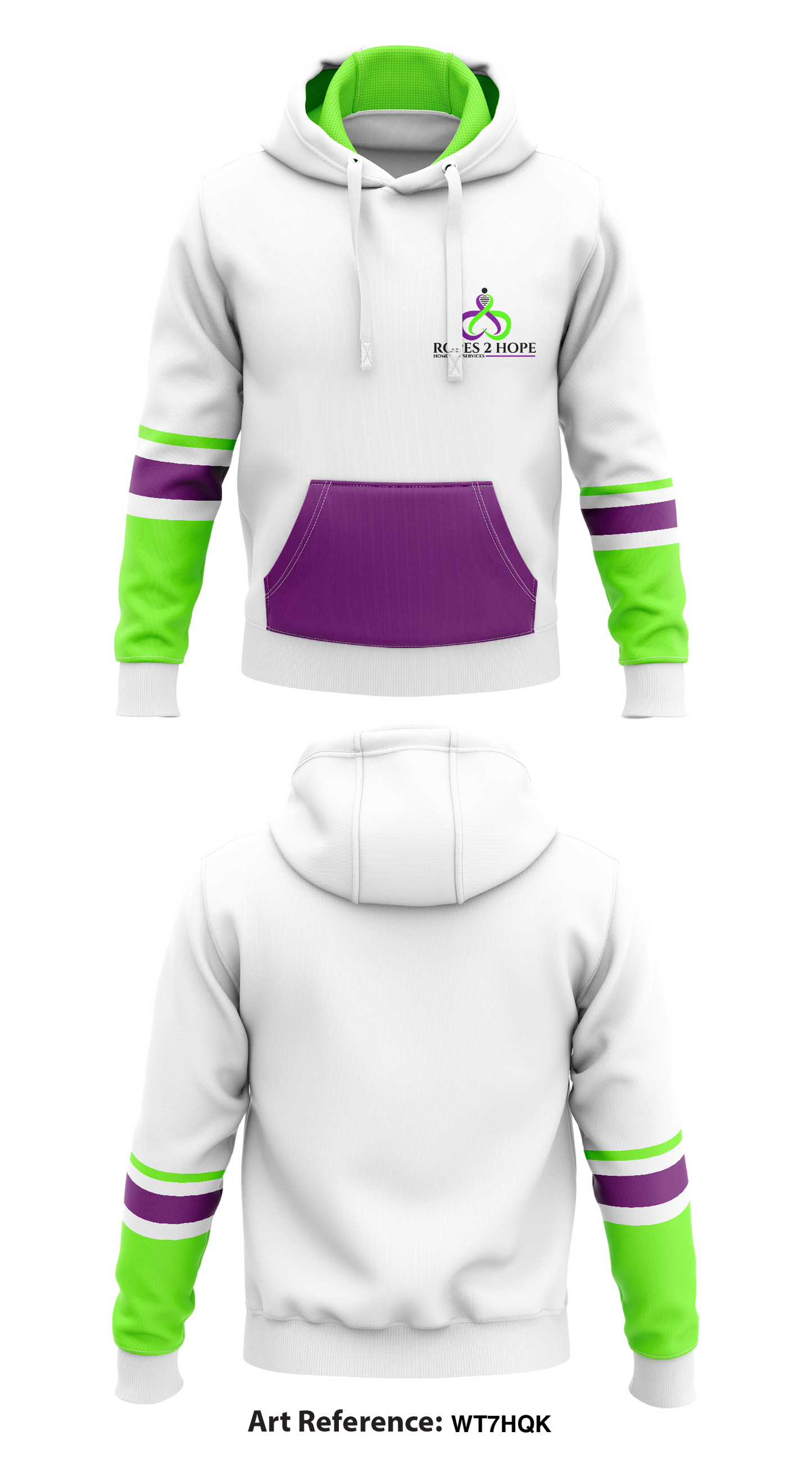 ROPES 2 HOPE Store 1 Core Men's Hooded Performance Sweatshirt - wT7HQk