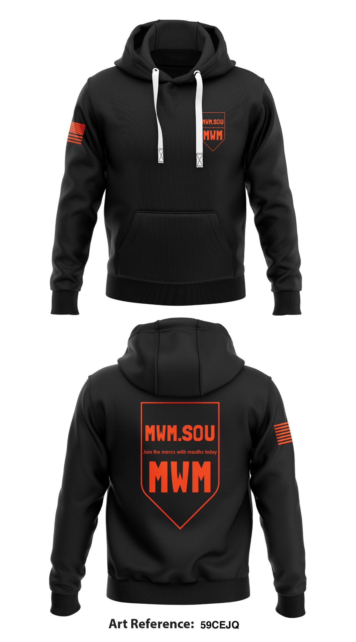 ROTC Store 1 Core Men's Hooded Performance Sweatshirt - 59CEJq