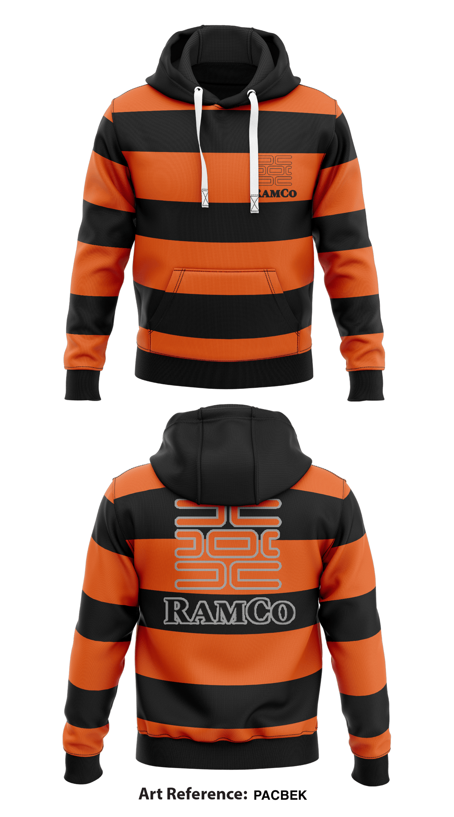 RamCo Core Men's Hooded Performance Sweatshirt - pacbEK