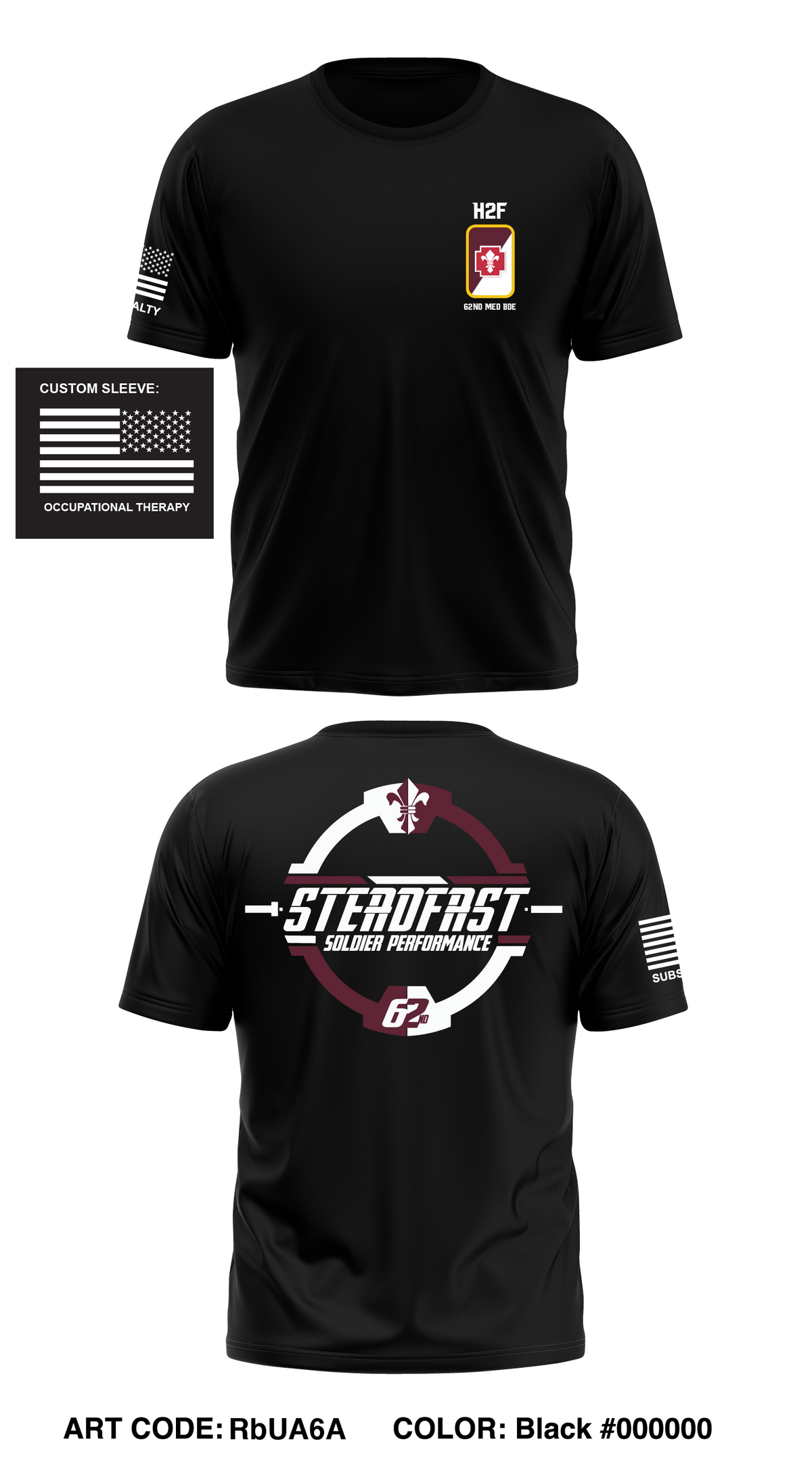 62nd Medical Brigade Store 1 Core Men's SS Performance Tee - 9TfPzc (OCCUPATIONAL THERAPY)