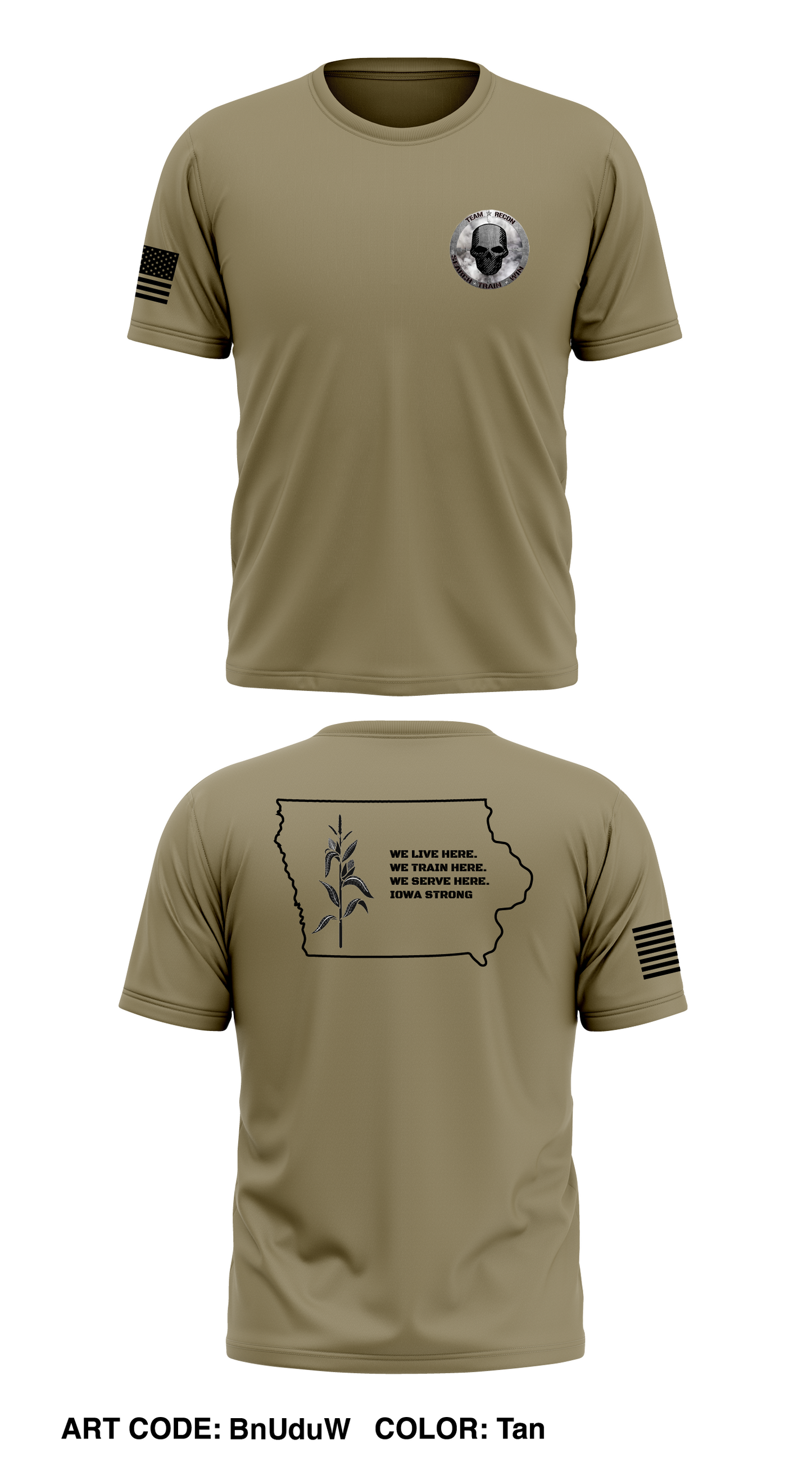 Recon Store 1 Core Men's SS Performance Tee - BnUduW