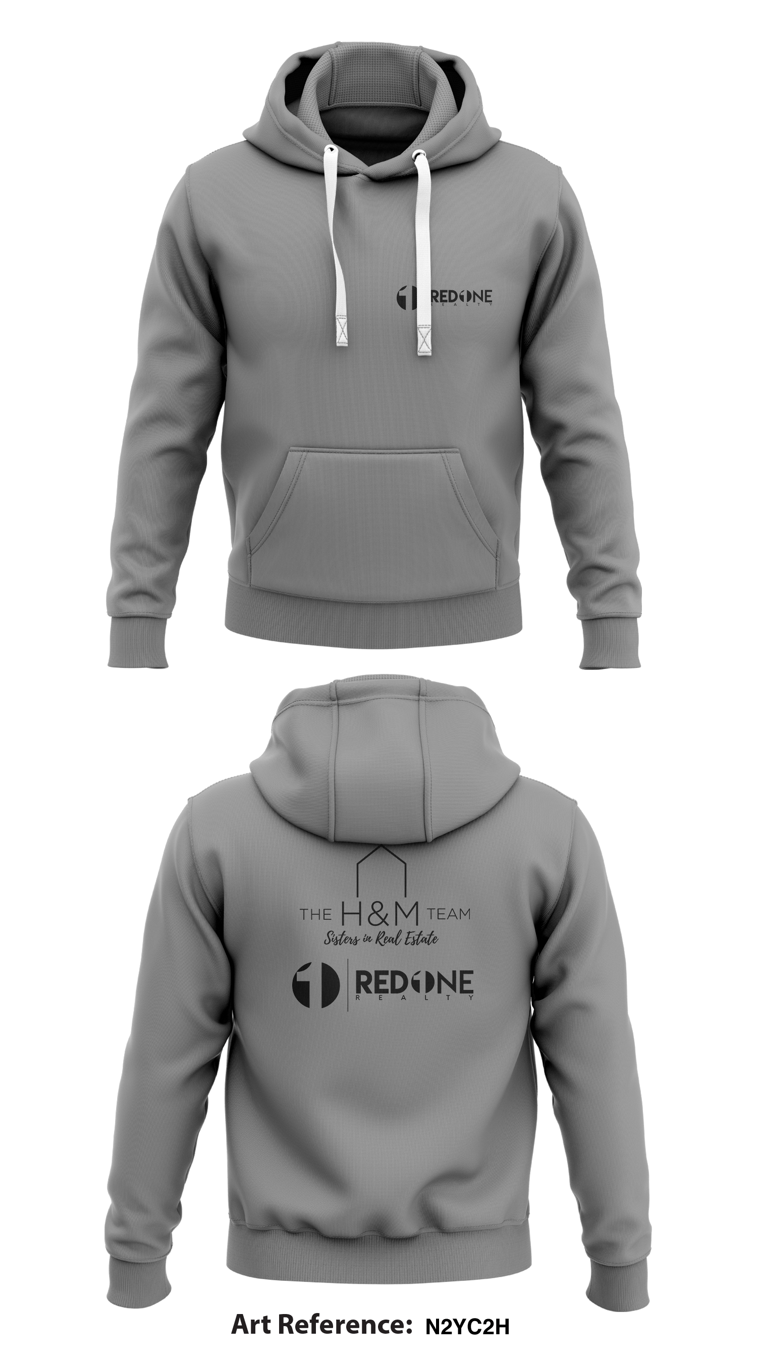 H&m plain black 2024 hoodie