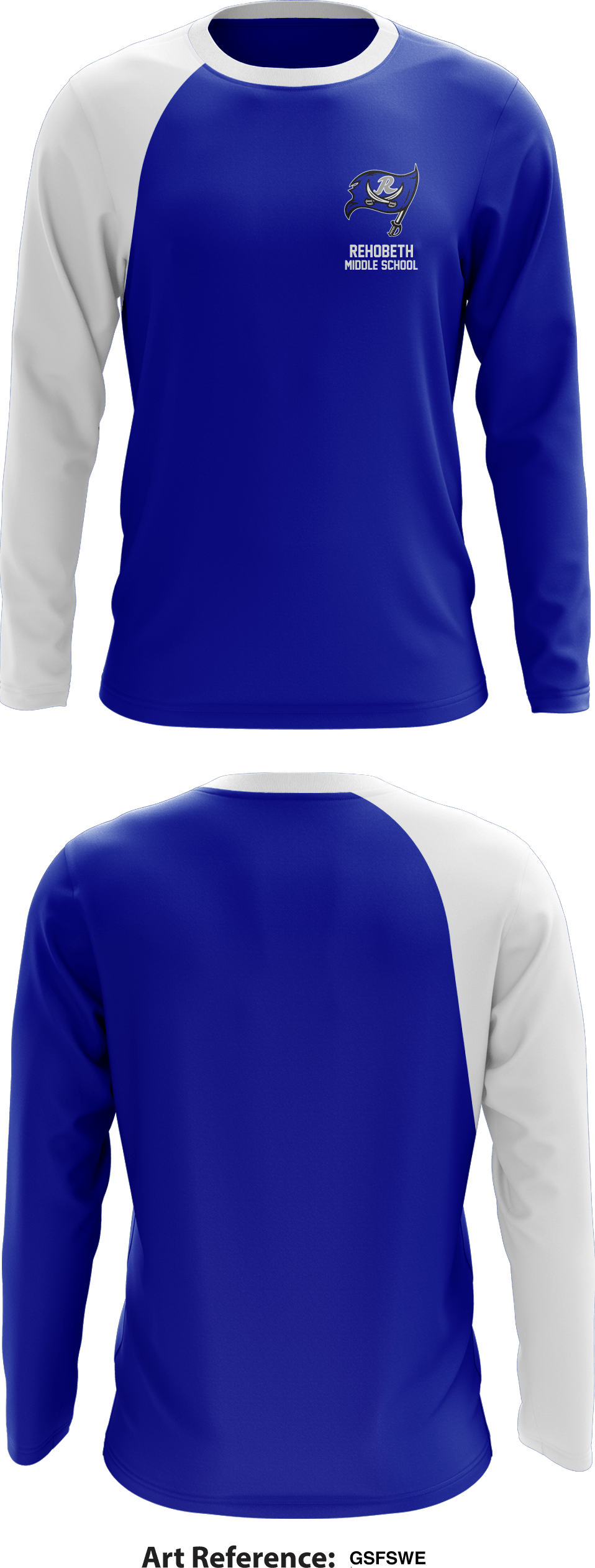 Custom Light Blue White-Purple Sublimation Long Sleeve Fade