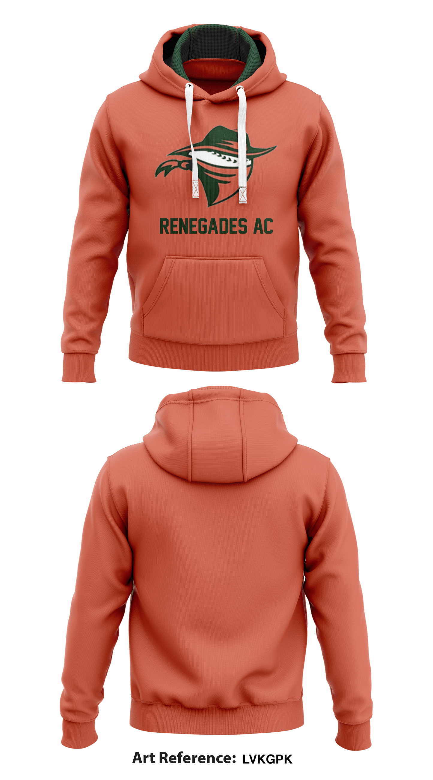 Renegades (AC) Store 1 Core Men's Hooded Performance Sweatshirt - LVkGPk