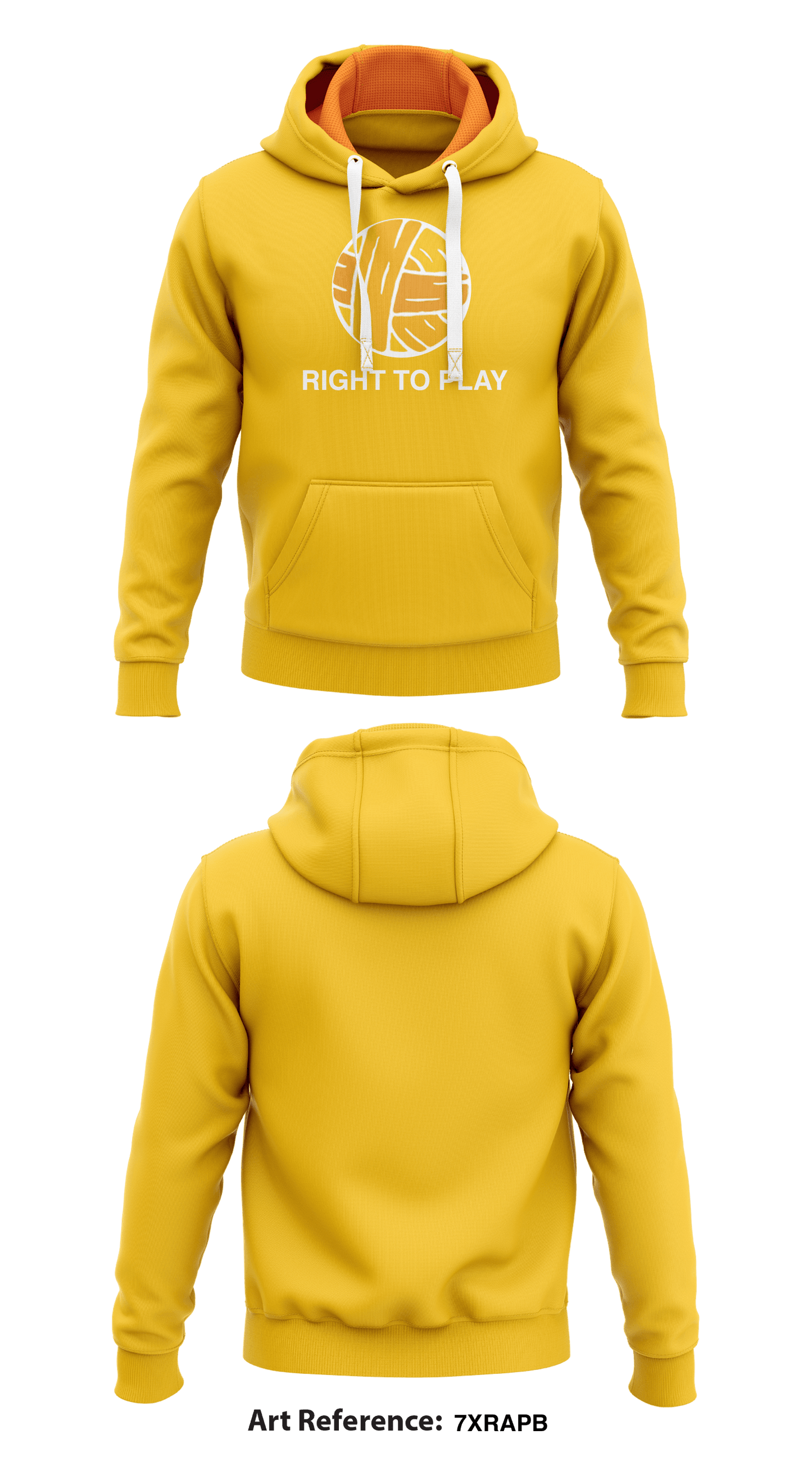 Right to Play Core Men's Hooded Performance Sweatshirt - 7xrAPb