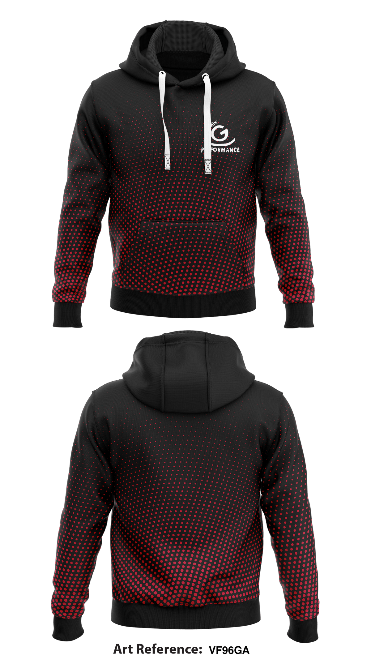 Rockin G Performance Bulls and Horses Core Men's Hooded Performance Sweatshirt - vF96gA