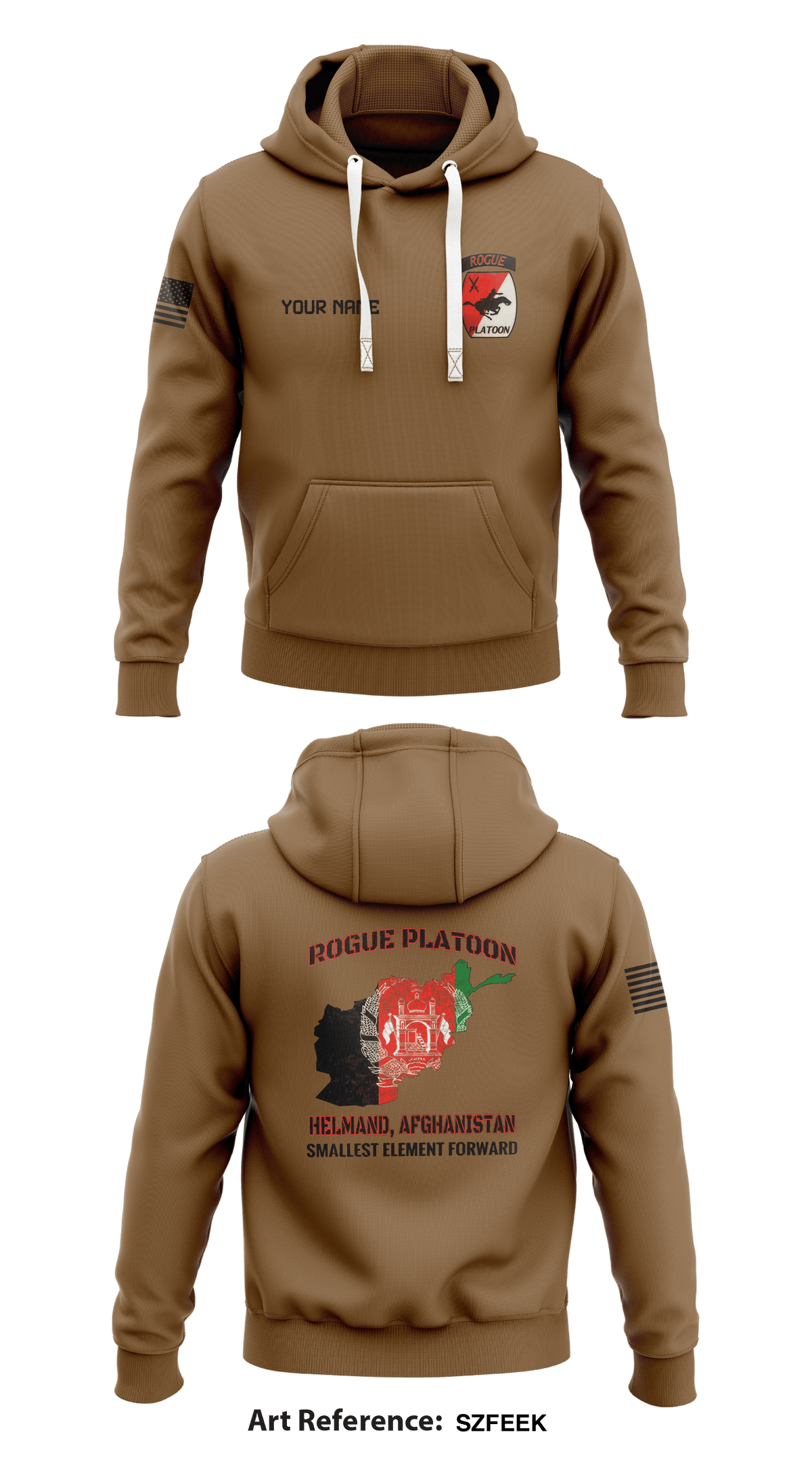 ROGUE Store 2 Core Men's Hooded Performance Sweatshirt - sZfeek