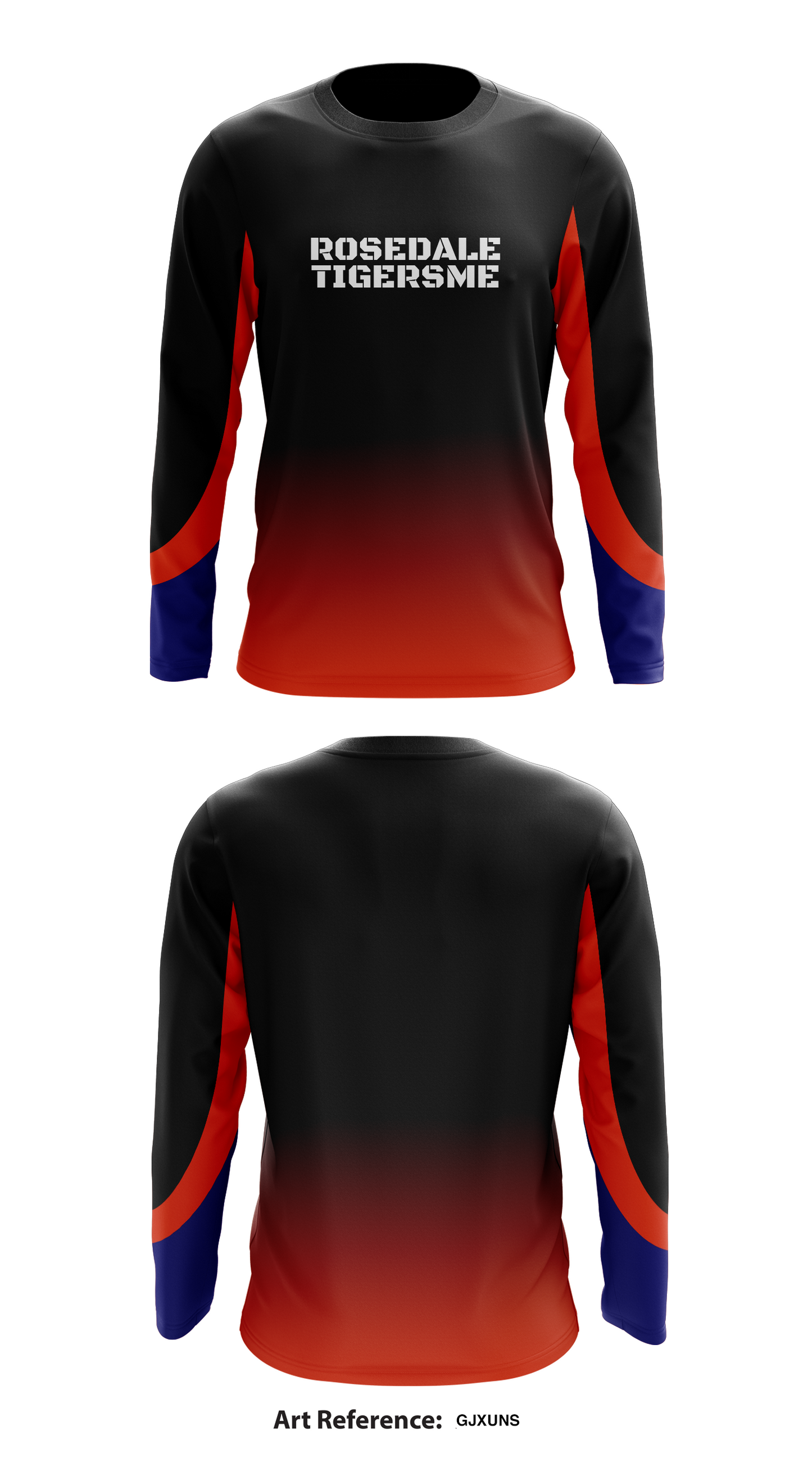 Rosedale TigersMe Store 1 Core Men's LS Performance Tee - GJxUnS