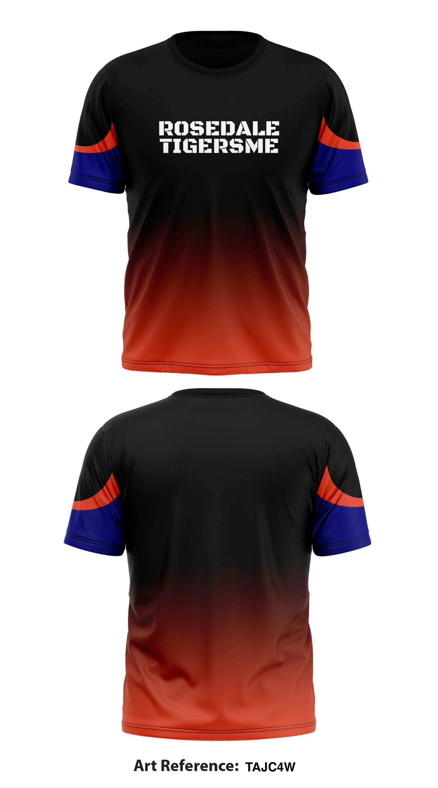 Rosedale TigersMe Store 1 Core Men's SS Performance Tee - TAjc4w