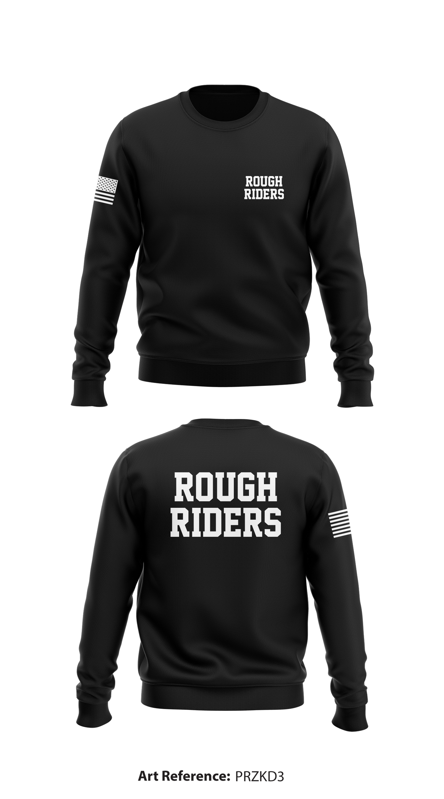 Rough Riders Store 1 Core Men's Crewneck Performance Sweatshirt - pRzKD3