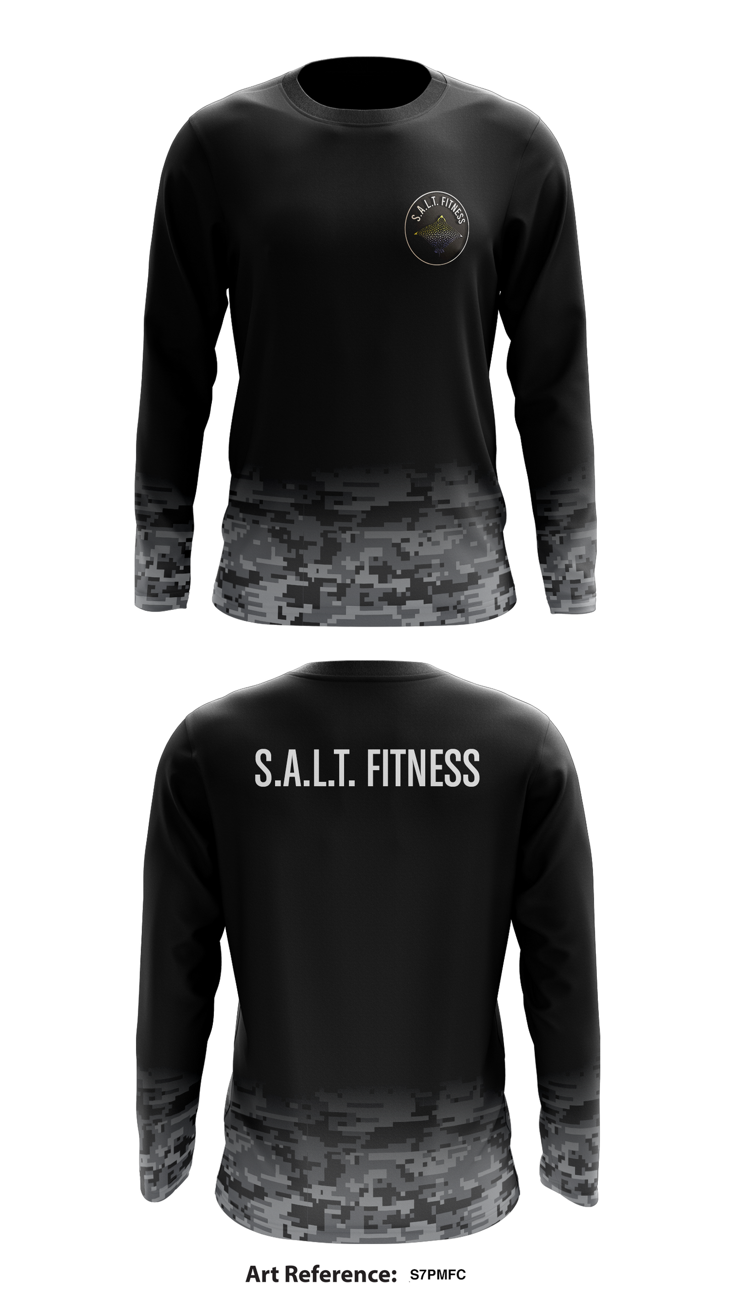 S.A.L.T. FITNESS Store 1 Core Men's LS Performance Tee - S7Pmfc