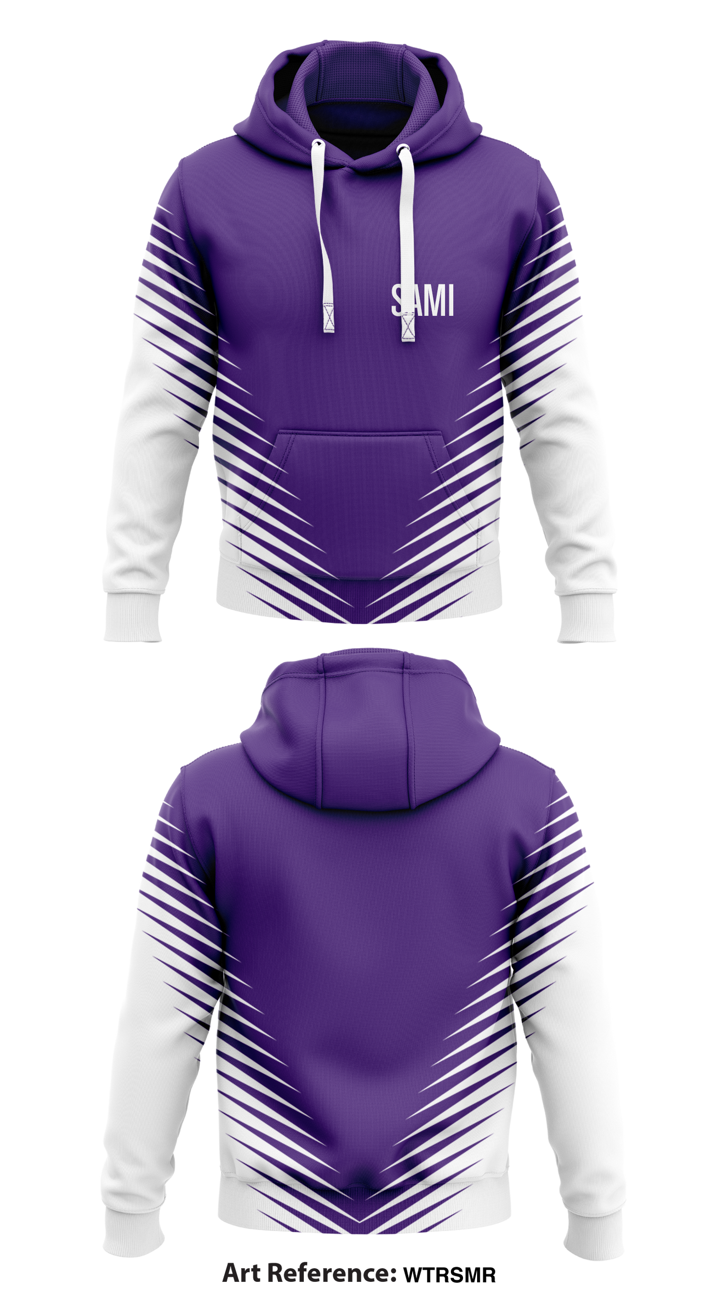 Sami Store 1 Core Men's Hooded Performance Sweatshirt - WTRsMR