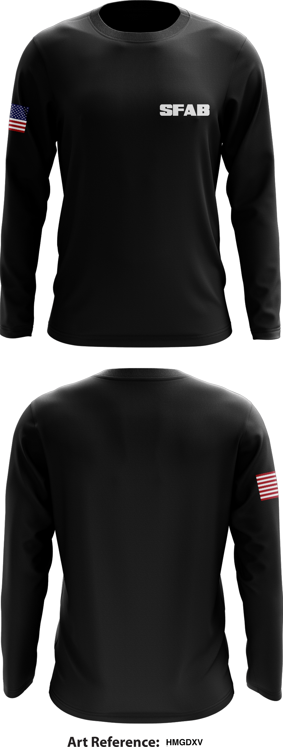 SFAB Store 5 Core Men's LS Performance Tee - HmgDxV