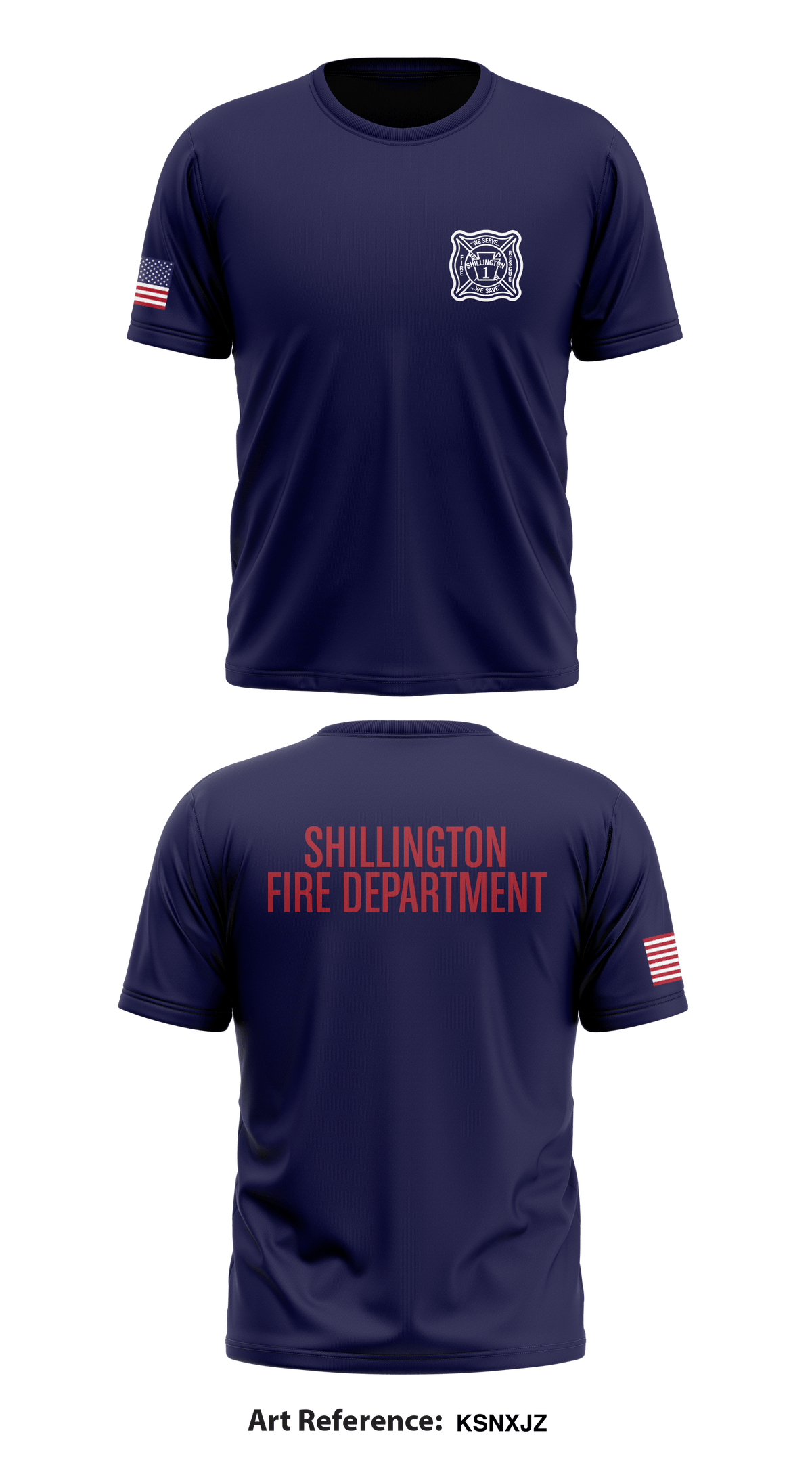 Shillington Fire Department Store 1 Core Men's SS Performance Tee - KsNxjz