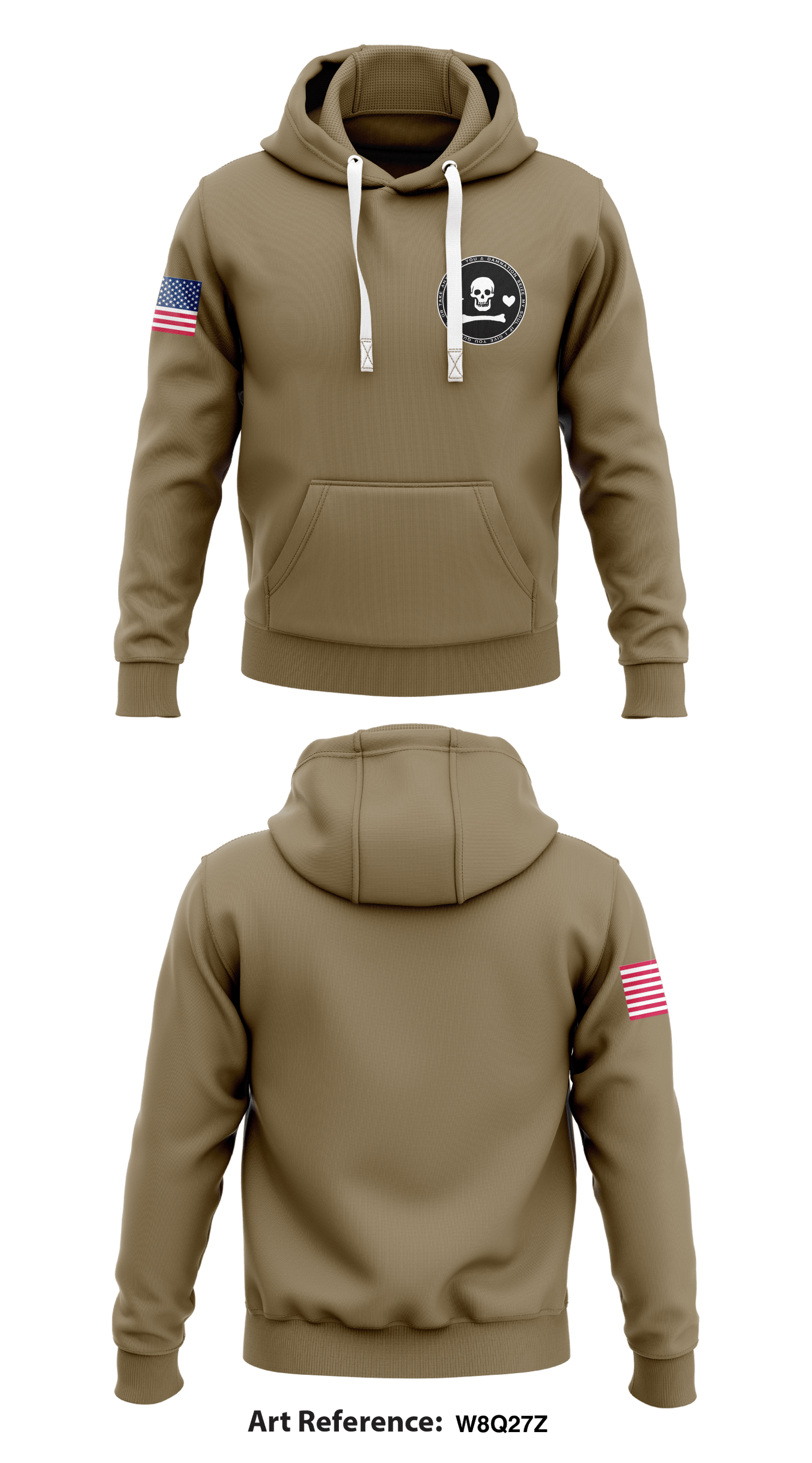 SFODA 3235 Core Men's Hooded Performance Sweatshirt - w8q27Z