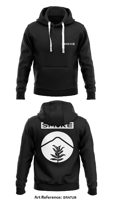 SMoKe Cigar Lounge Core Men's Hooded Performance Sweatshirt - srN7Ub