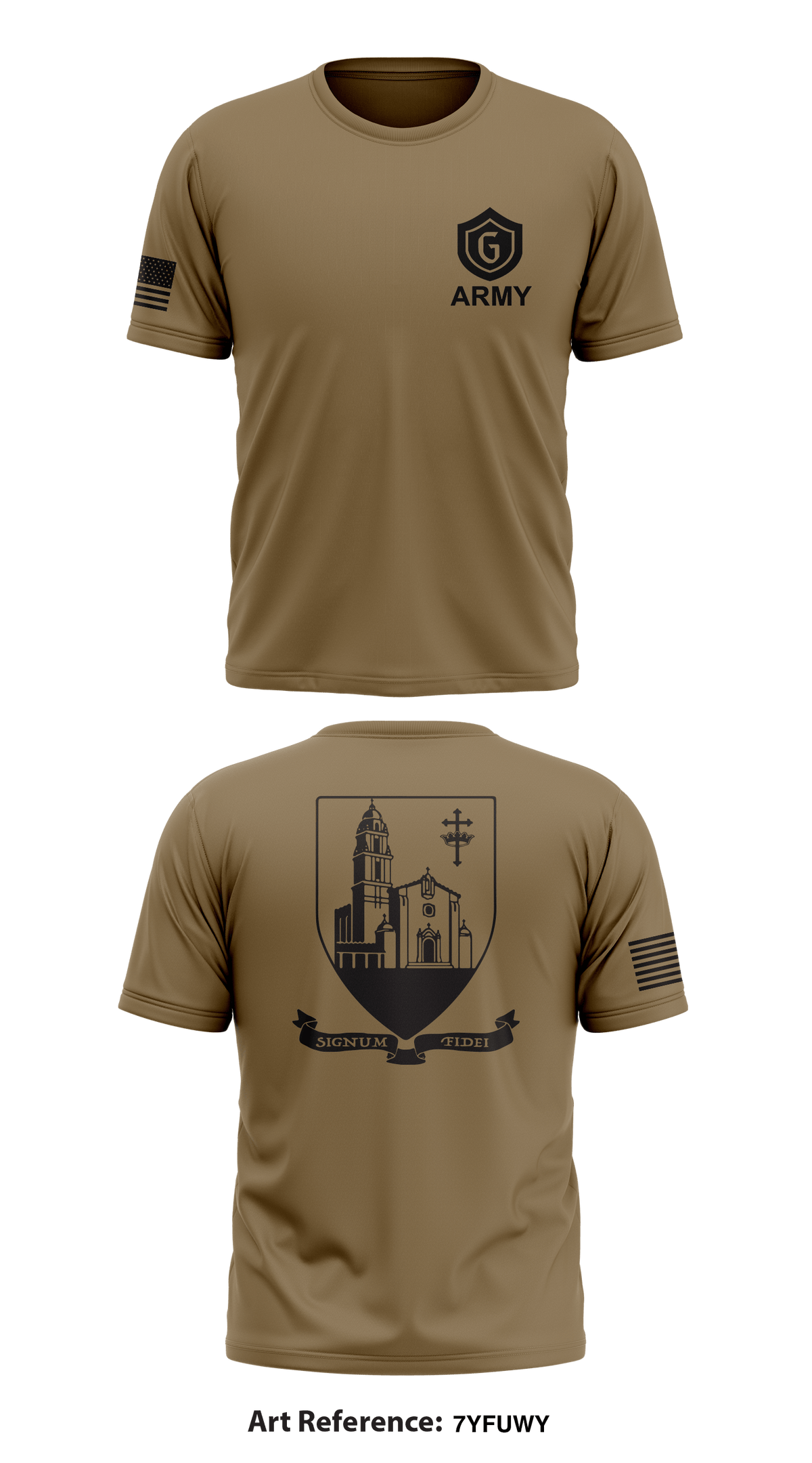 Saint Mary's Army ROTC Store 1 Core Men's SS Performance Tee - 7yfuwy