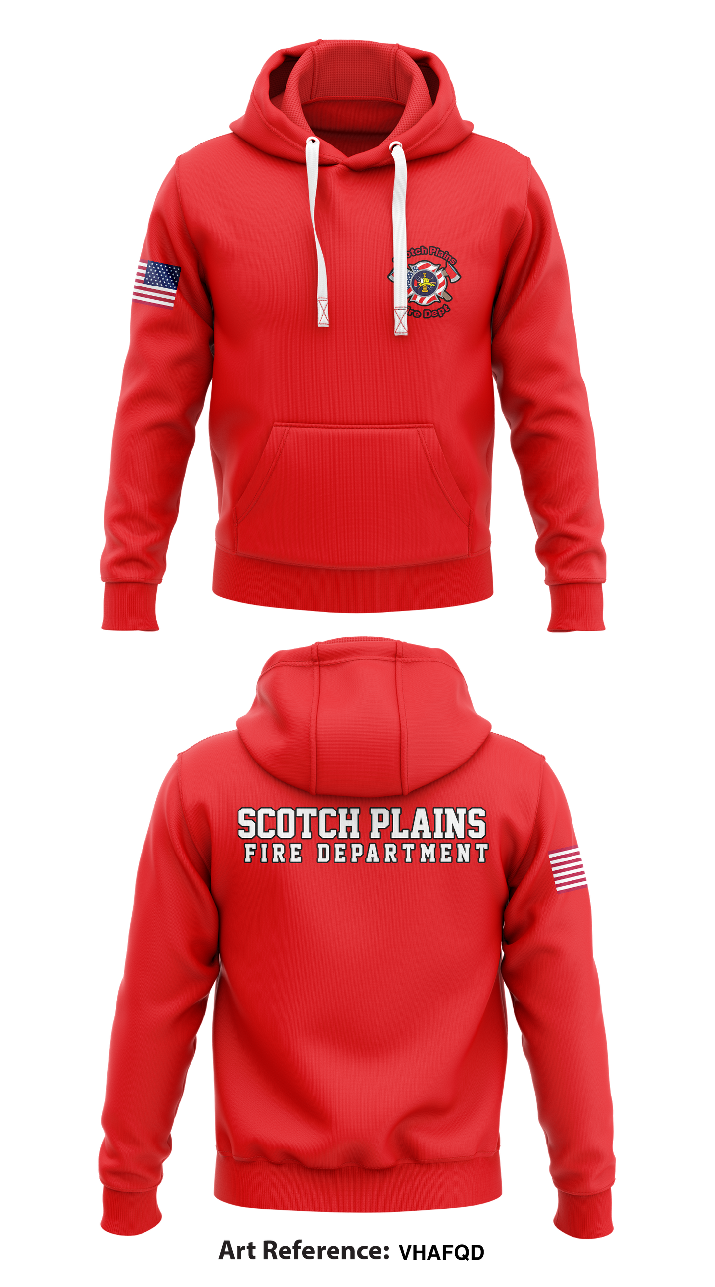 Scotch Plains Fire Department Store 1 Core Men's Hooded Performance Sweatshirt - VhaFQD