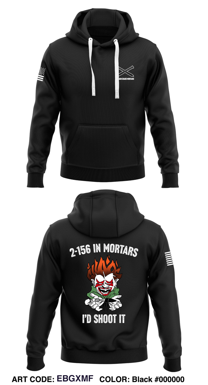 HHC 2-156 Mortars Store 1 Core Men's Hooded Performance Sweatshirt - EBGXMF