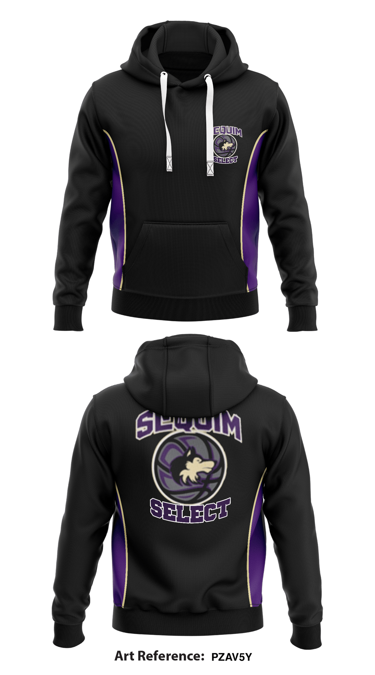 Sequim Select Core Men's Hooded Performance Sweatshirt - pzAv5Y