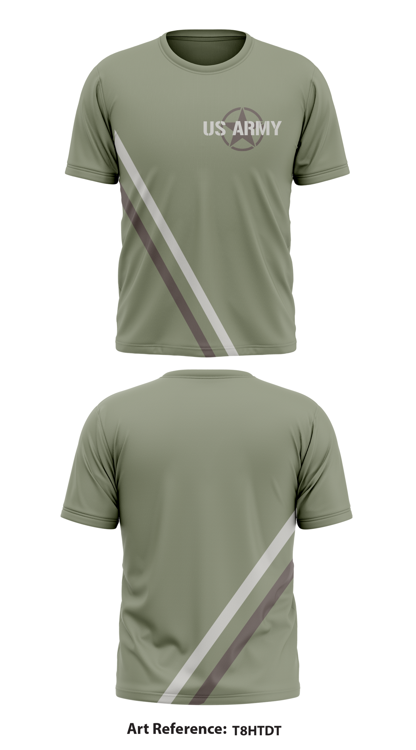 All Army Running Team Store 1 - Core Men's SS Performance Tee - T8HTDT