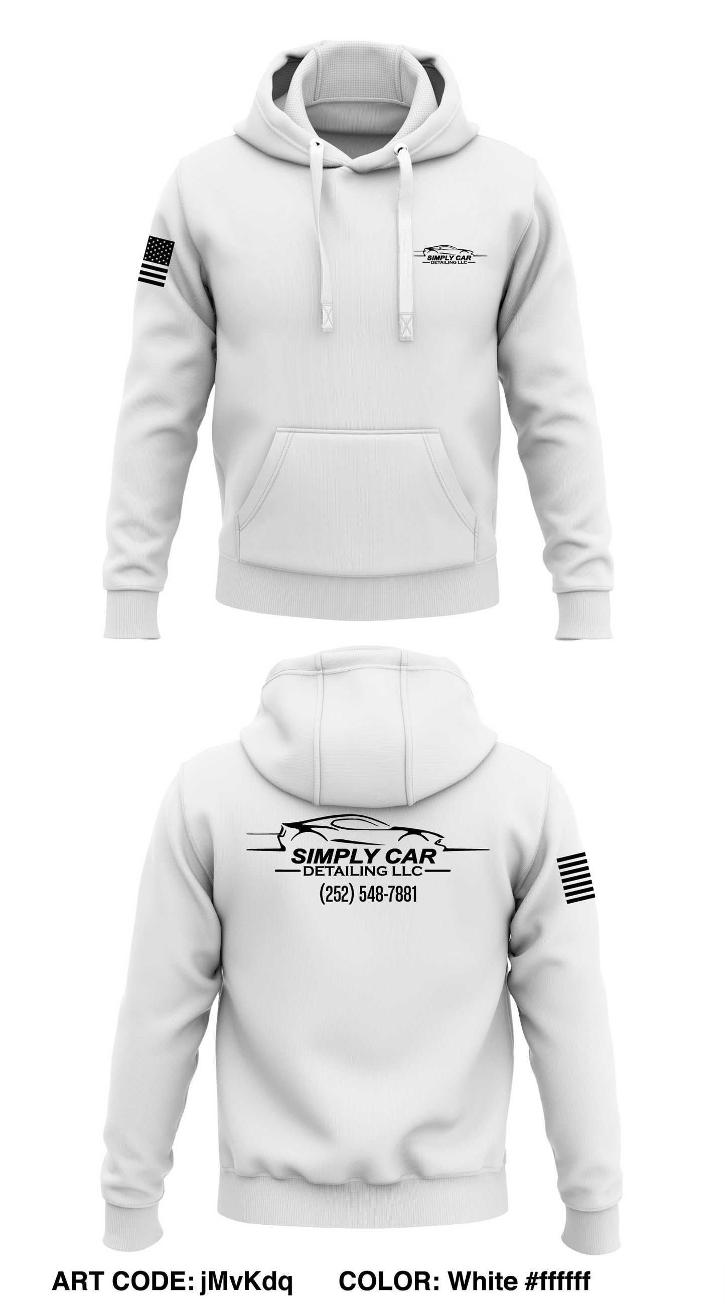 Simply Car Detailing LLC Store 1 Core Men's Hooded Performance Sweatshirt - Hef3v6