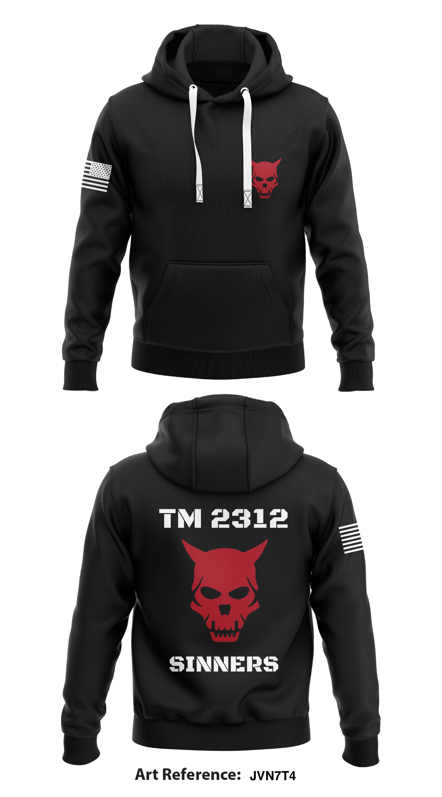 Sinners Store 1 Core Men's Hooded Performance Sweatshirt - Jvn7T4
