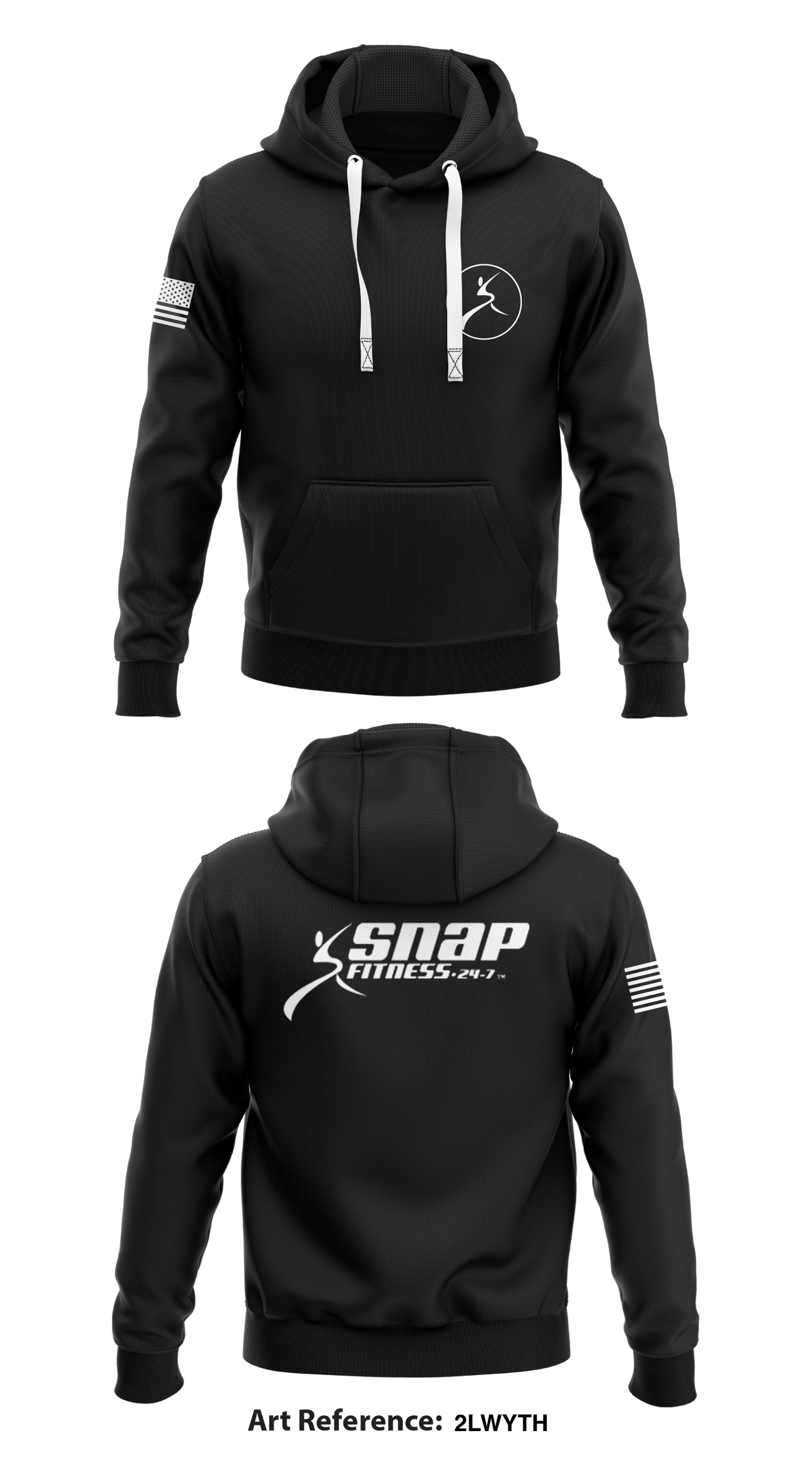 Snap Fitness Columbus Store 1 Core Men's Hooded Performance Sweatshirt - 2LWytH