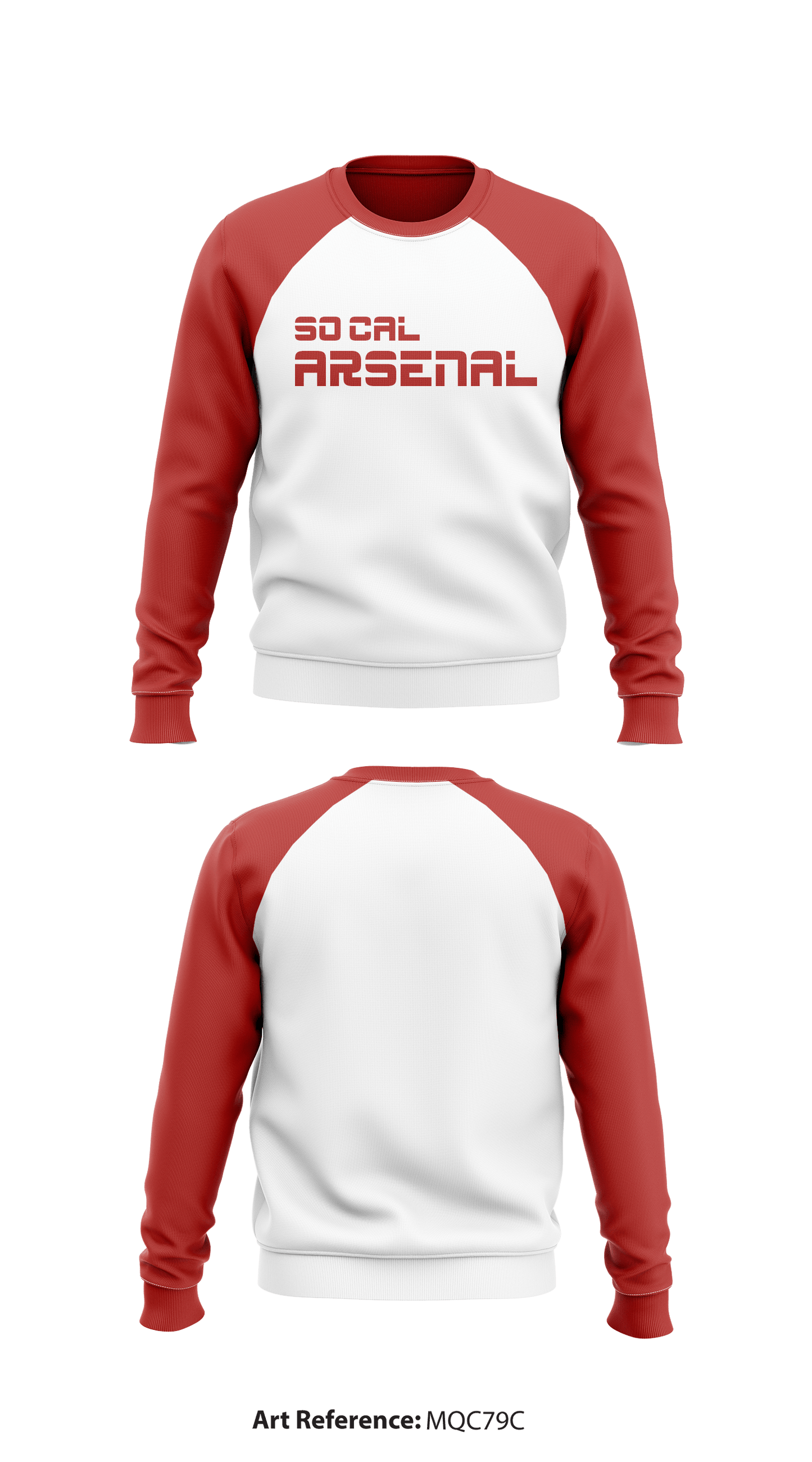 So cal Arsenal Store 1 Core Men's Crewneck Performance Sweatshirt - MqC79C